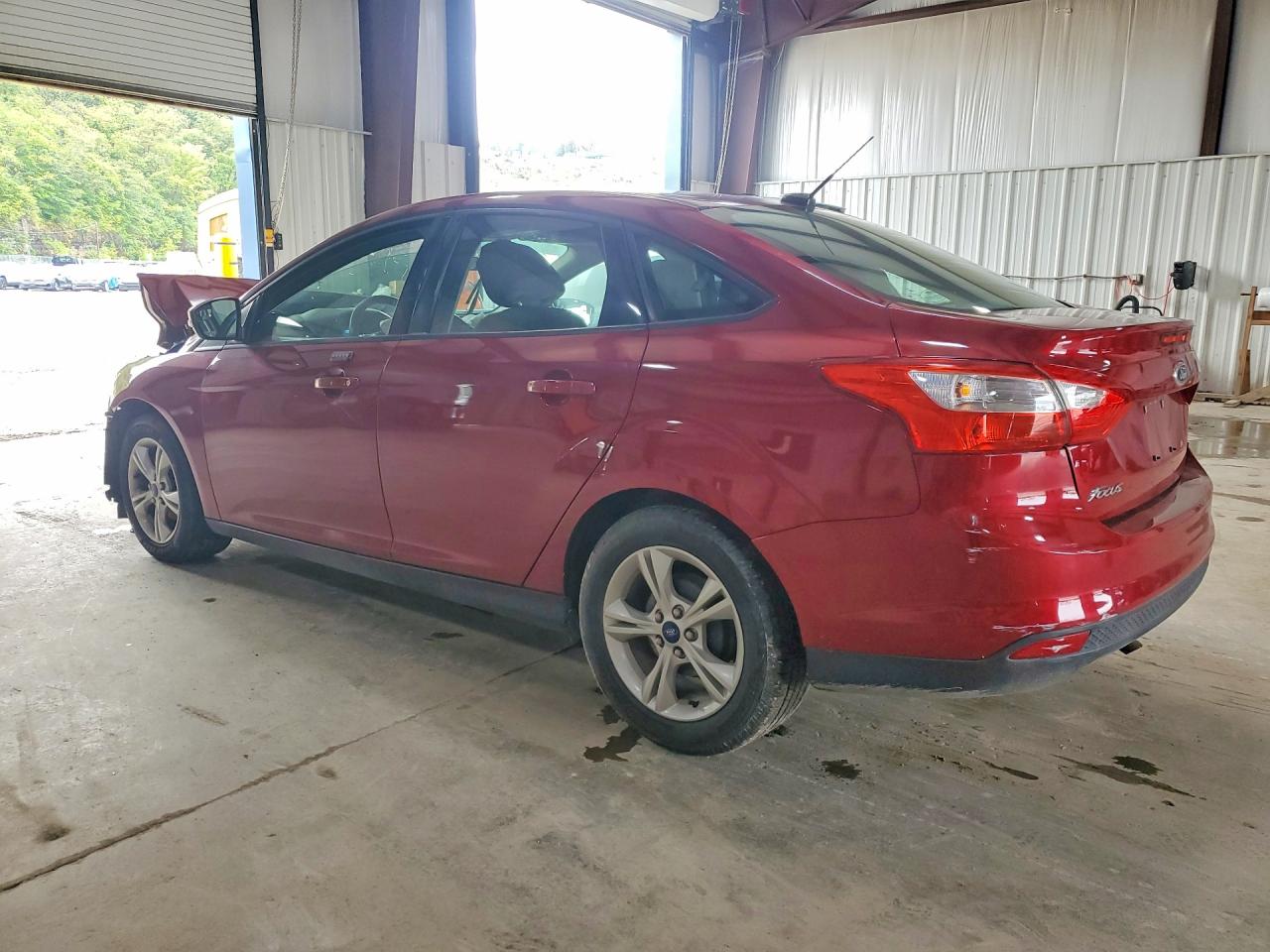 2014 Ford Focus Se Red vin: 1FADP3F28EL435173