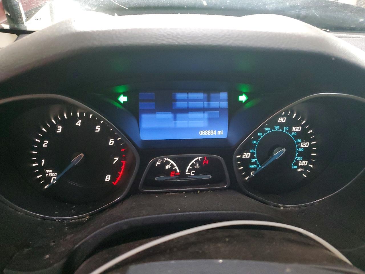 2014 Ford Focus Se Red vin: 1FADP3F28EL435173