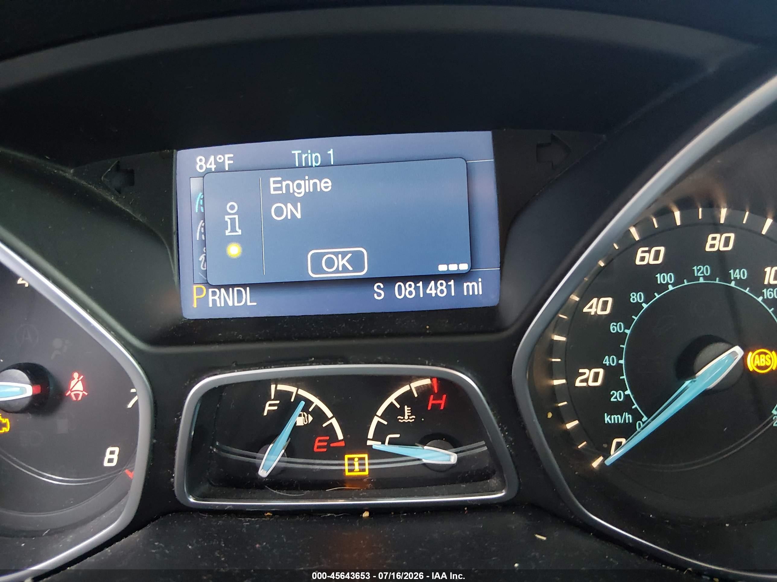 2014 Ford Focus Se Burgundy vin: 1FADP3F28EL438641