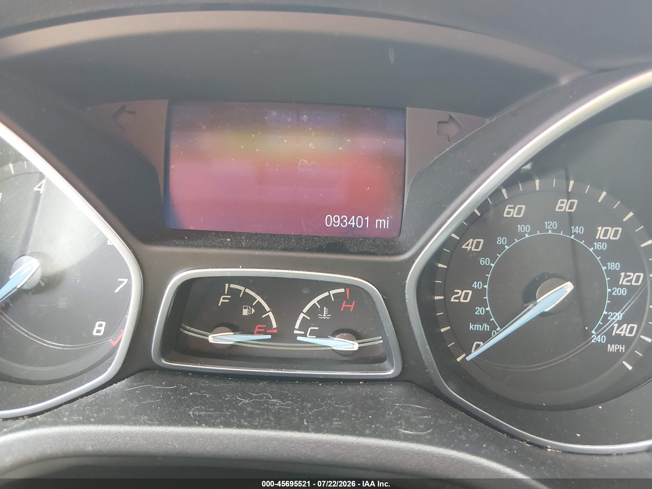 2014 Ford Focus Se Белый vin: 1FADP3F28EL445590
