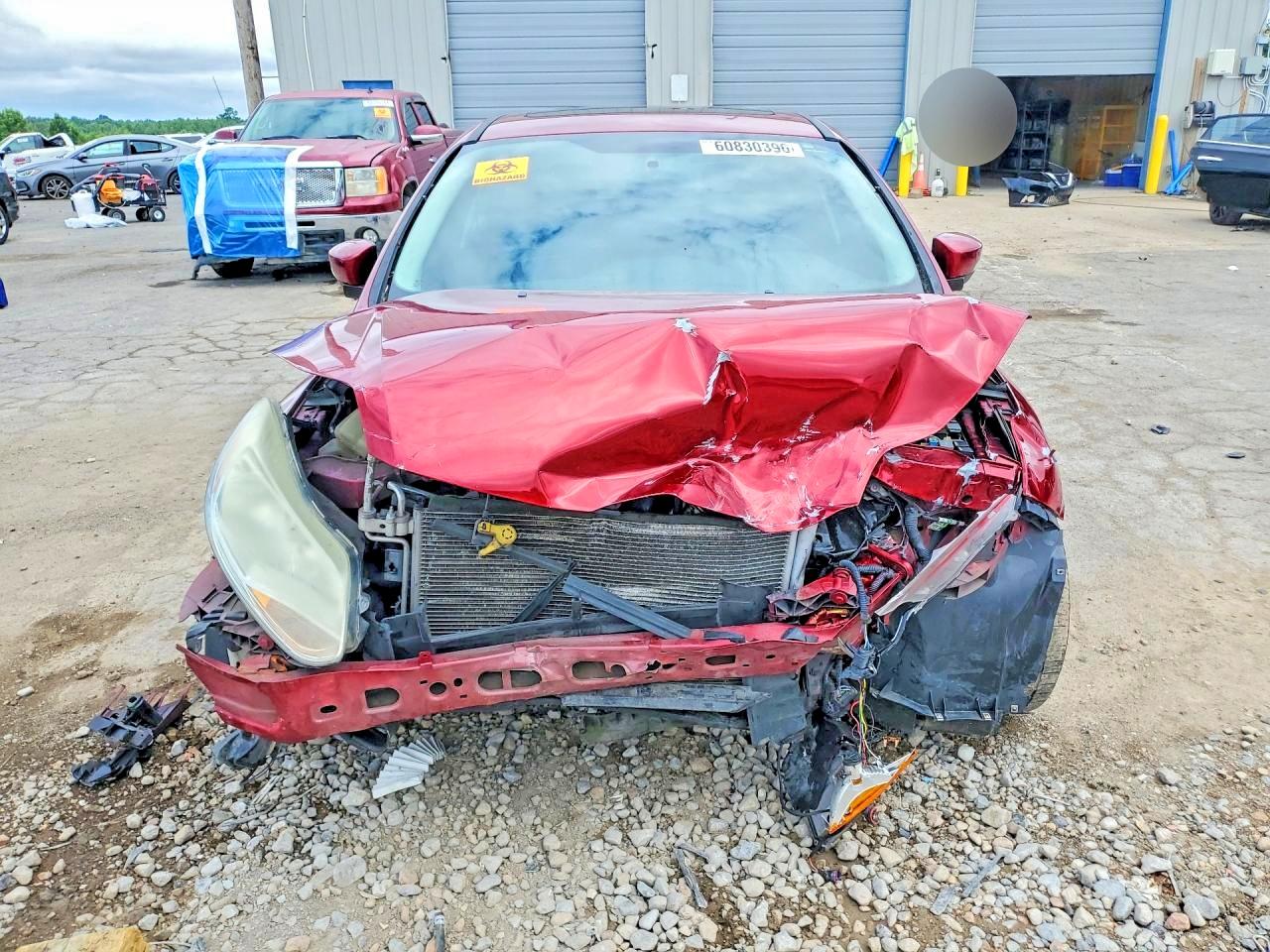 2014 Ford Focus Se Red vin: 1FADP3F28EL448182