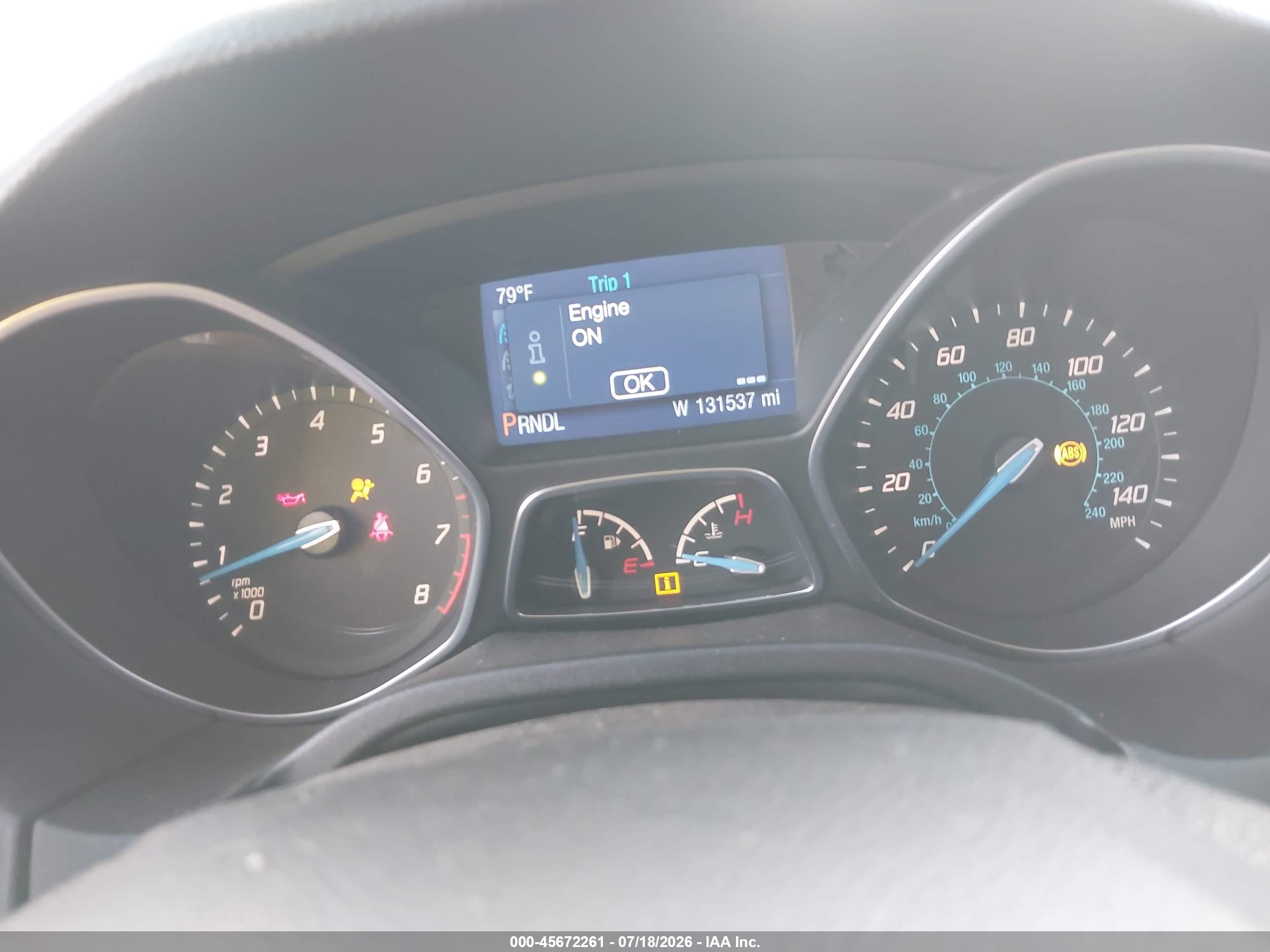 2014 Ford Focus Se Red vin: 1FADP3F28EL452457