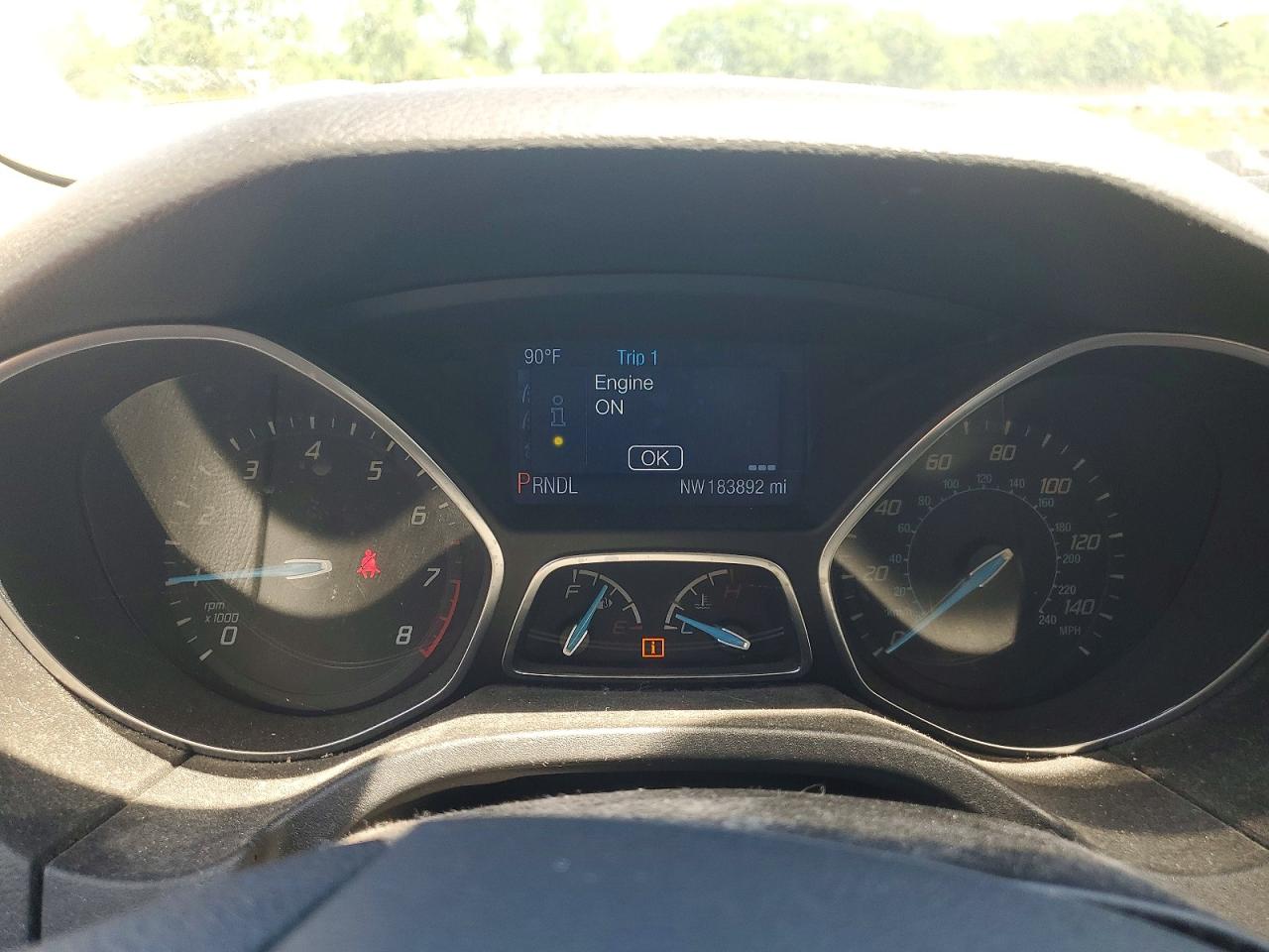 2014 Ford Focus Se Black vin: 1FADP3F28EL457318