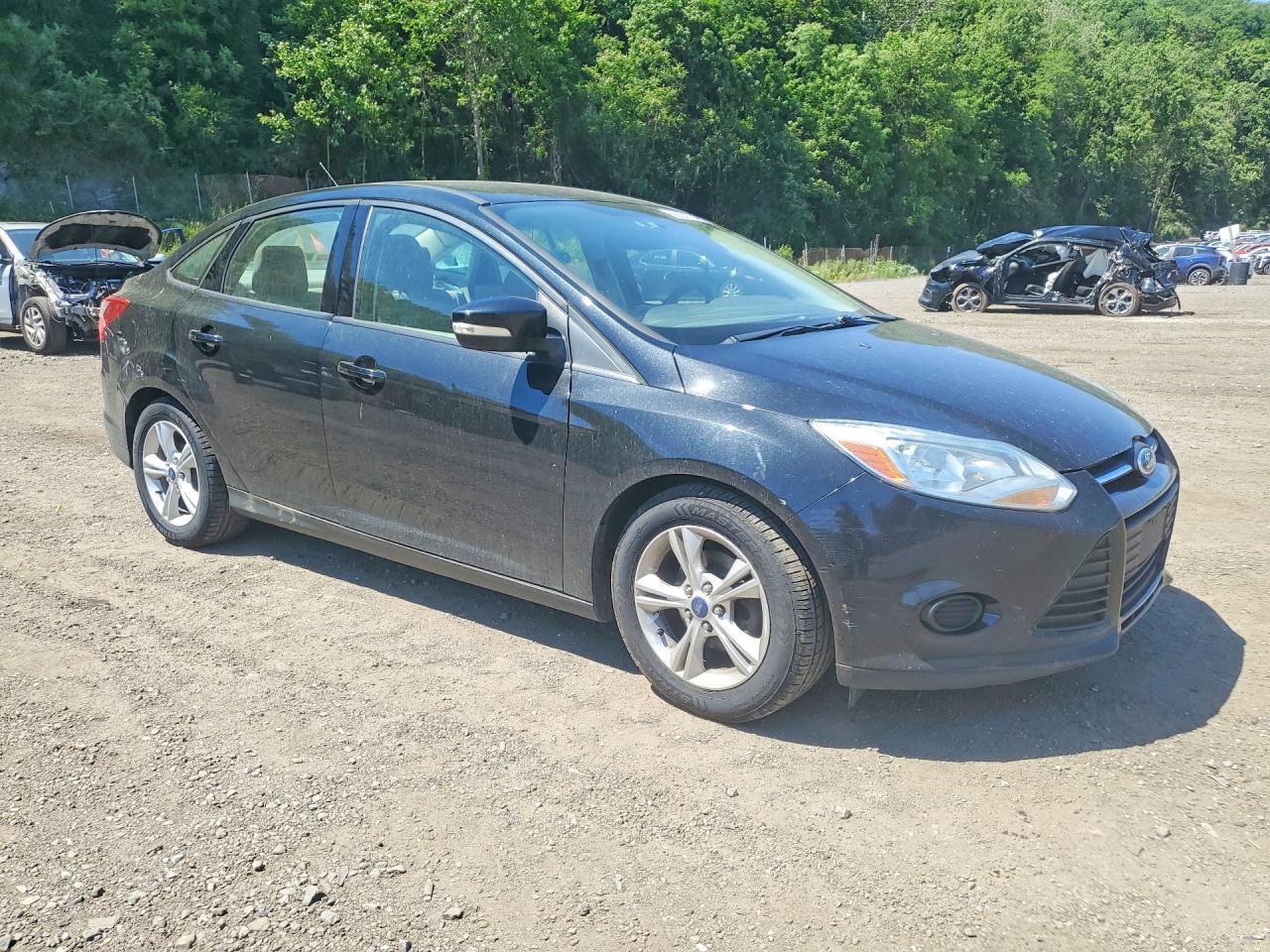 2014 Ford Focus Se Black vin: 1FADP3F28EL457318