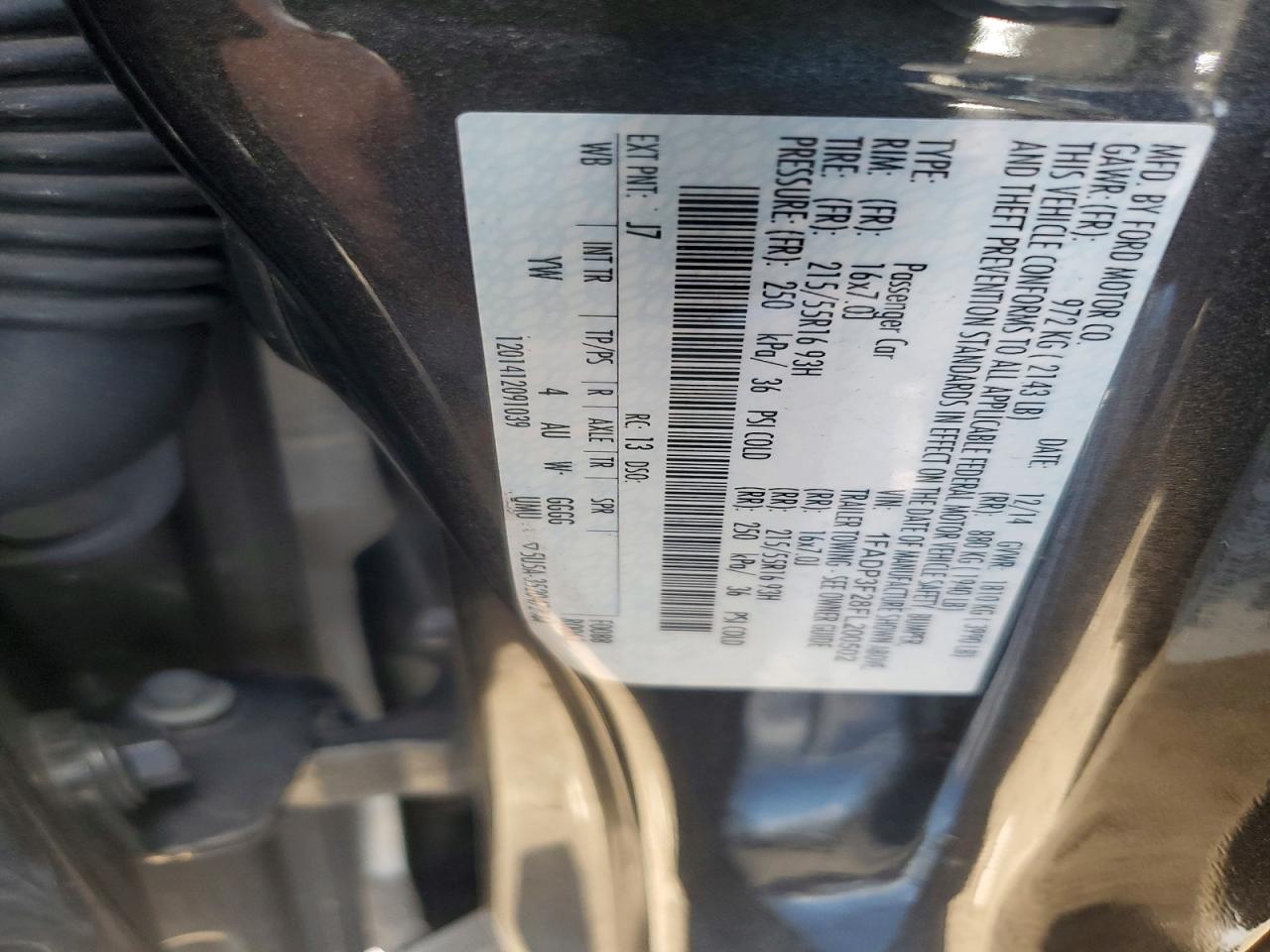 2015 Ford Focus Se Серый vin: 1FADP3F28FL200502