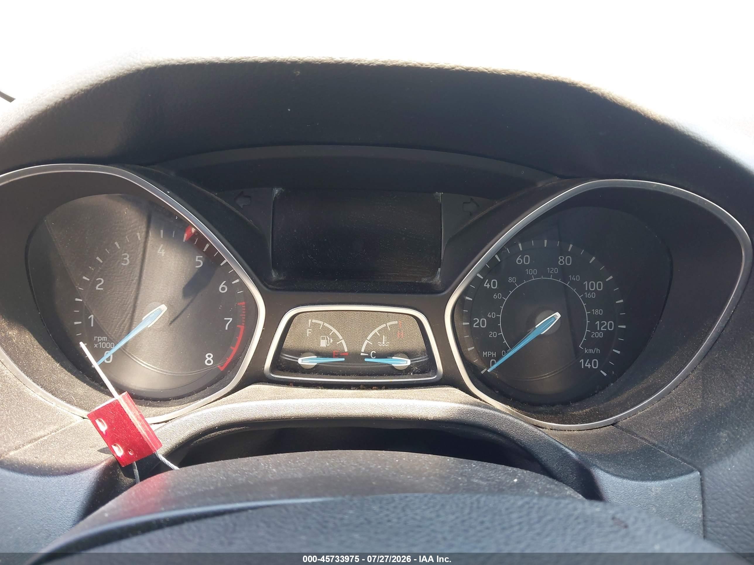 2015 Ford Focus Se Champagne vin: 1FADP3F28FL201388