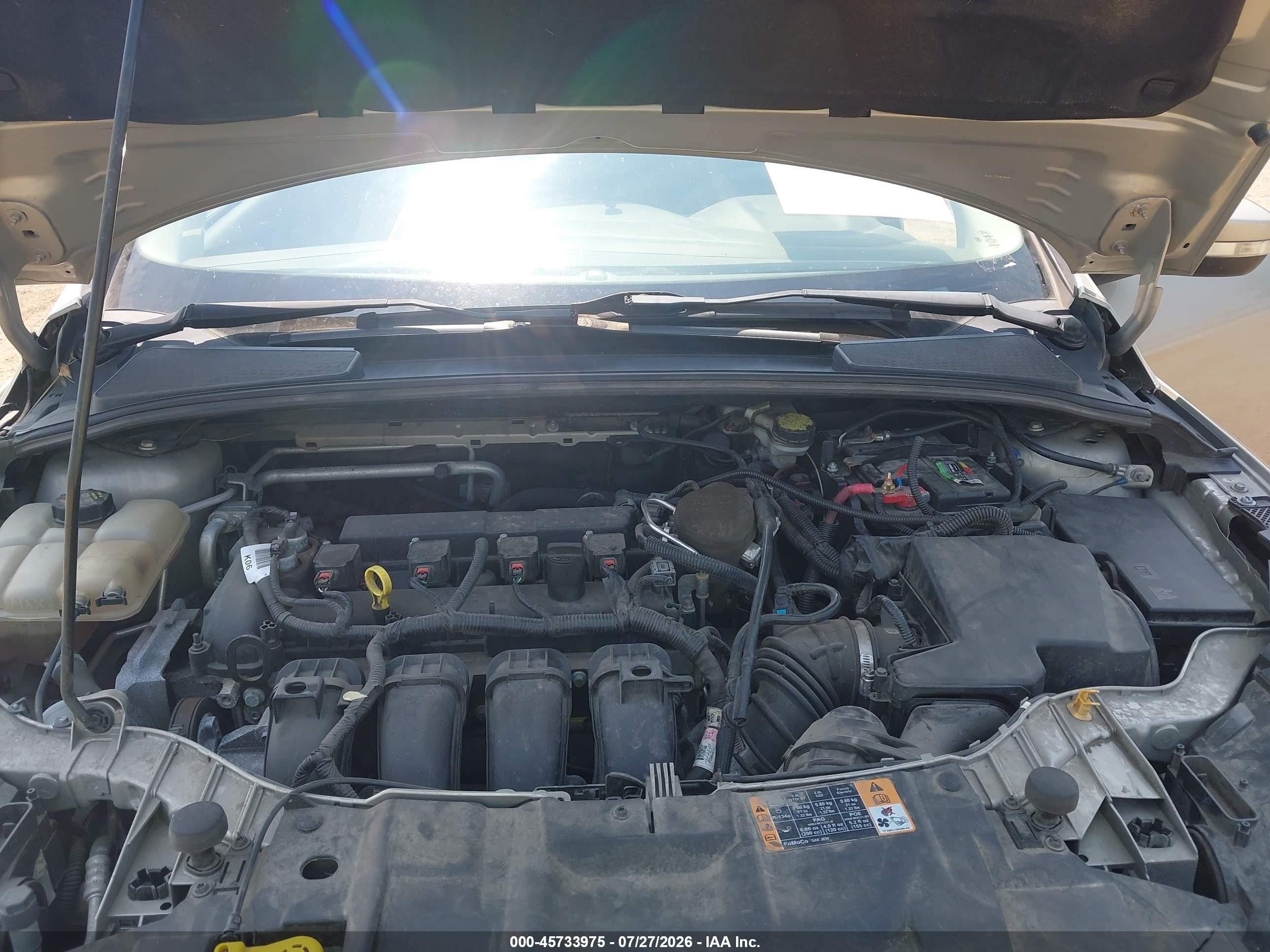 2015 Ford Focus Se Champagne vin: 1FADP3F28FL201388