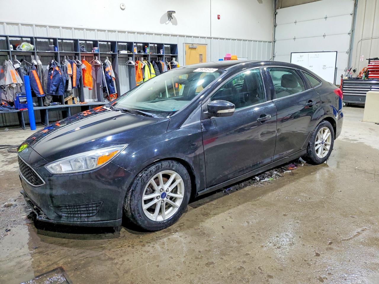 2015 Ford Focus Se Black vin: 1FADP3F28FL212990