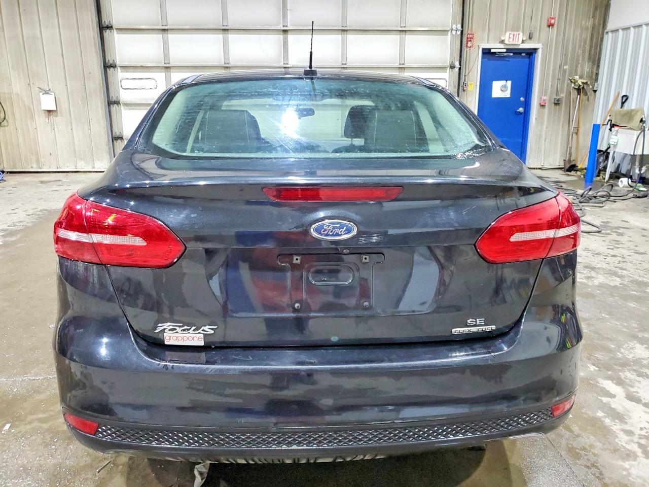 2015 Ford Focus Se Black vin: 1FADP3F28FL212990