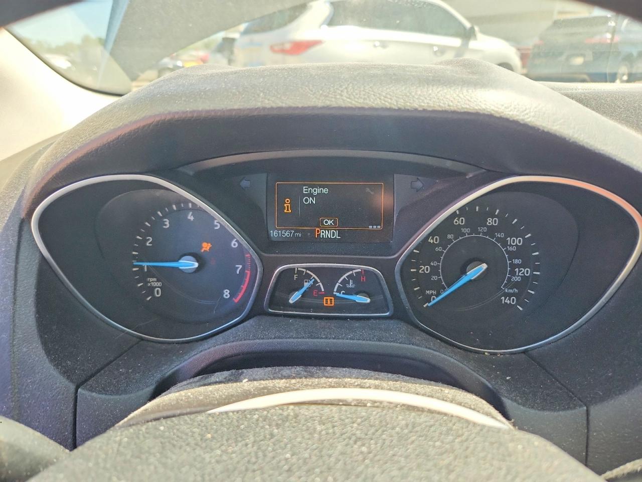 2015 Ford Focus Se Gray vin: 1FADP3F28FL231328
