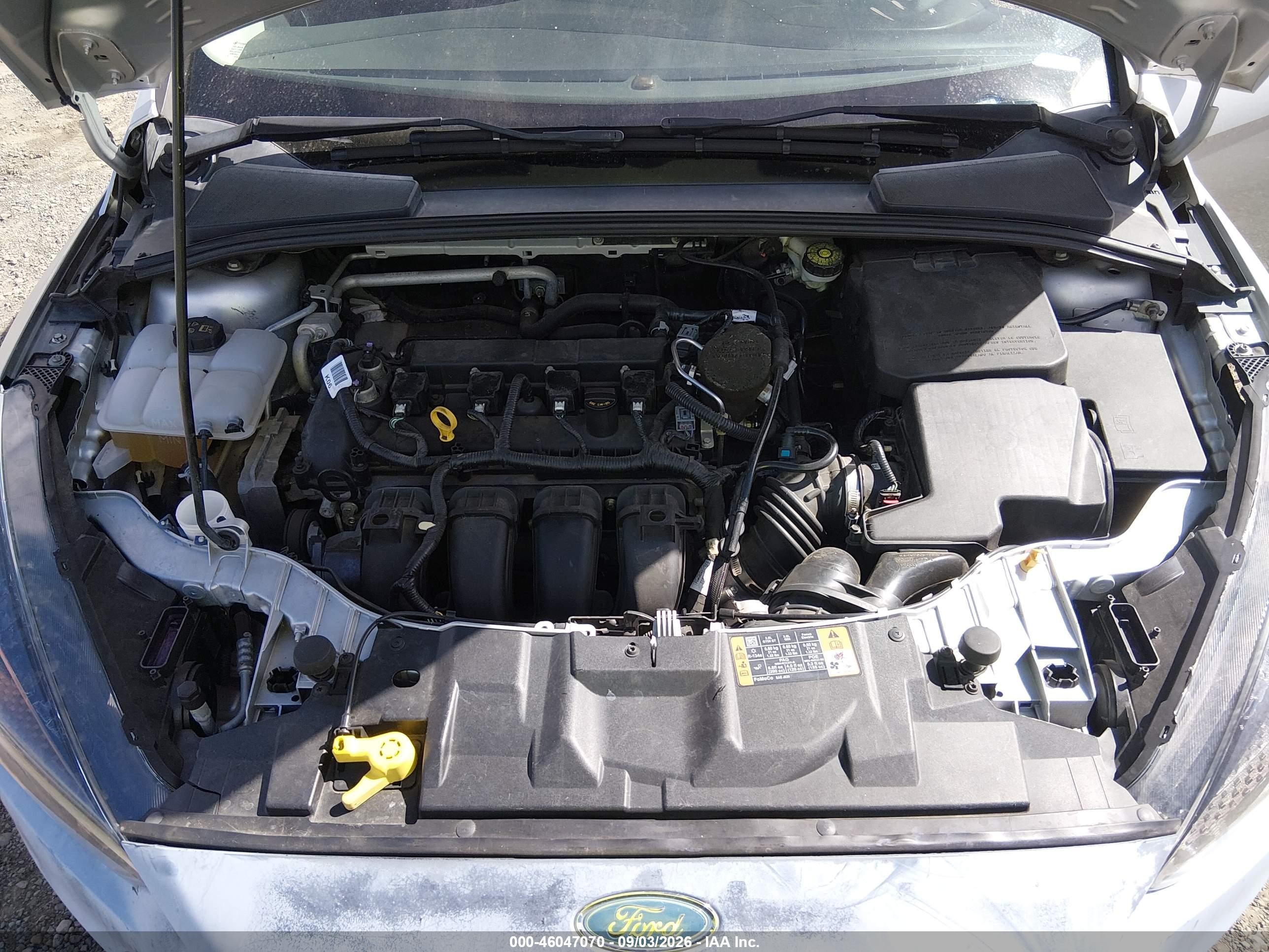 2015 Ford Focus Se Silver vin: 1FADP3F28FL244743