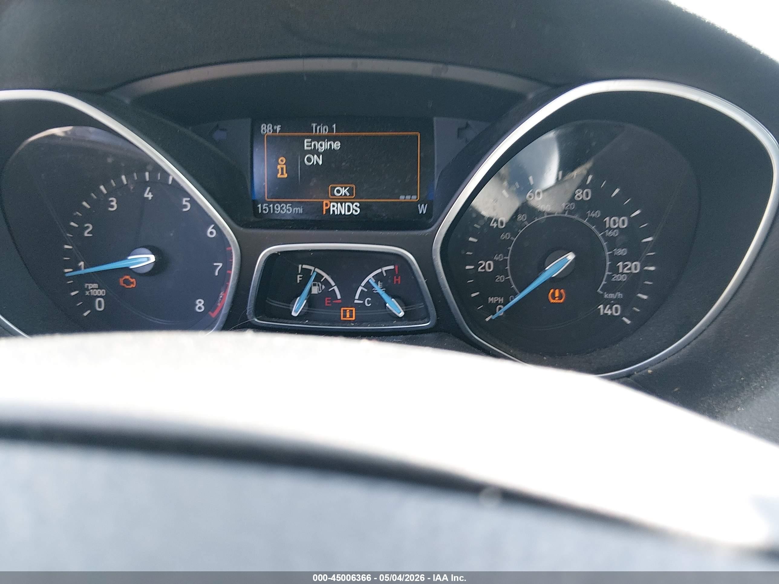 2015 Ford Focus Se Gray vin: 1FADP3F28FL274051
