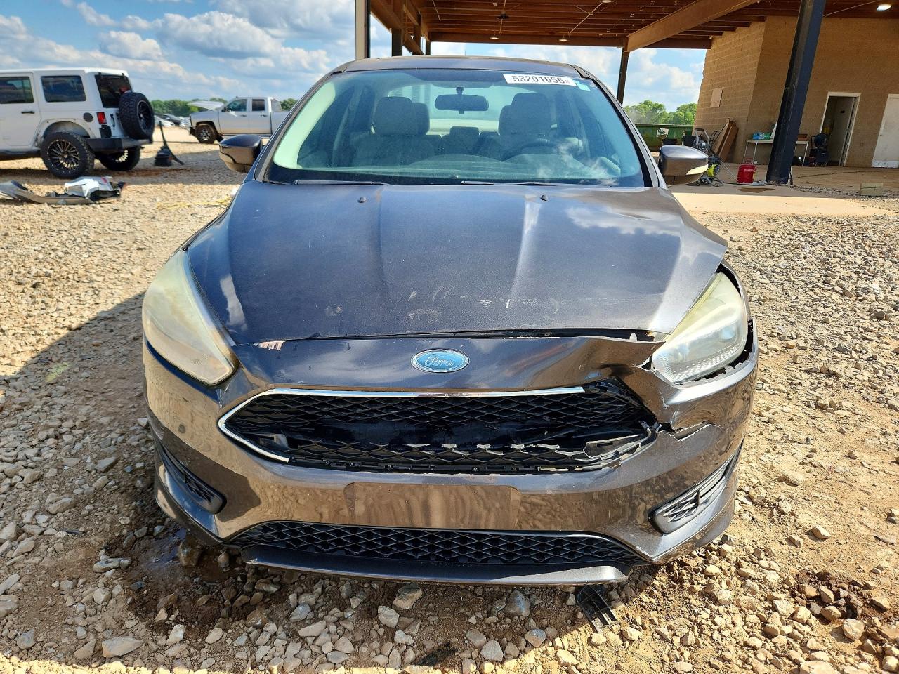 2015 Ford Focus Se Gray vin: 1FADP3F28FL285681
