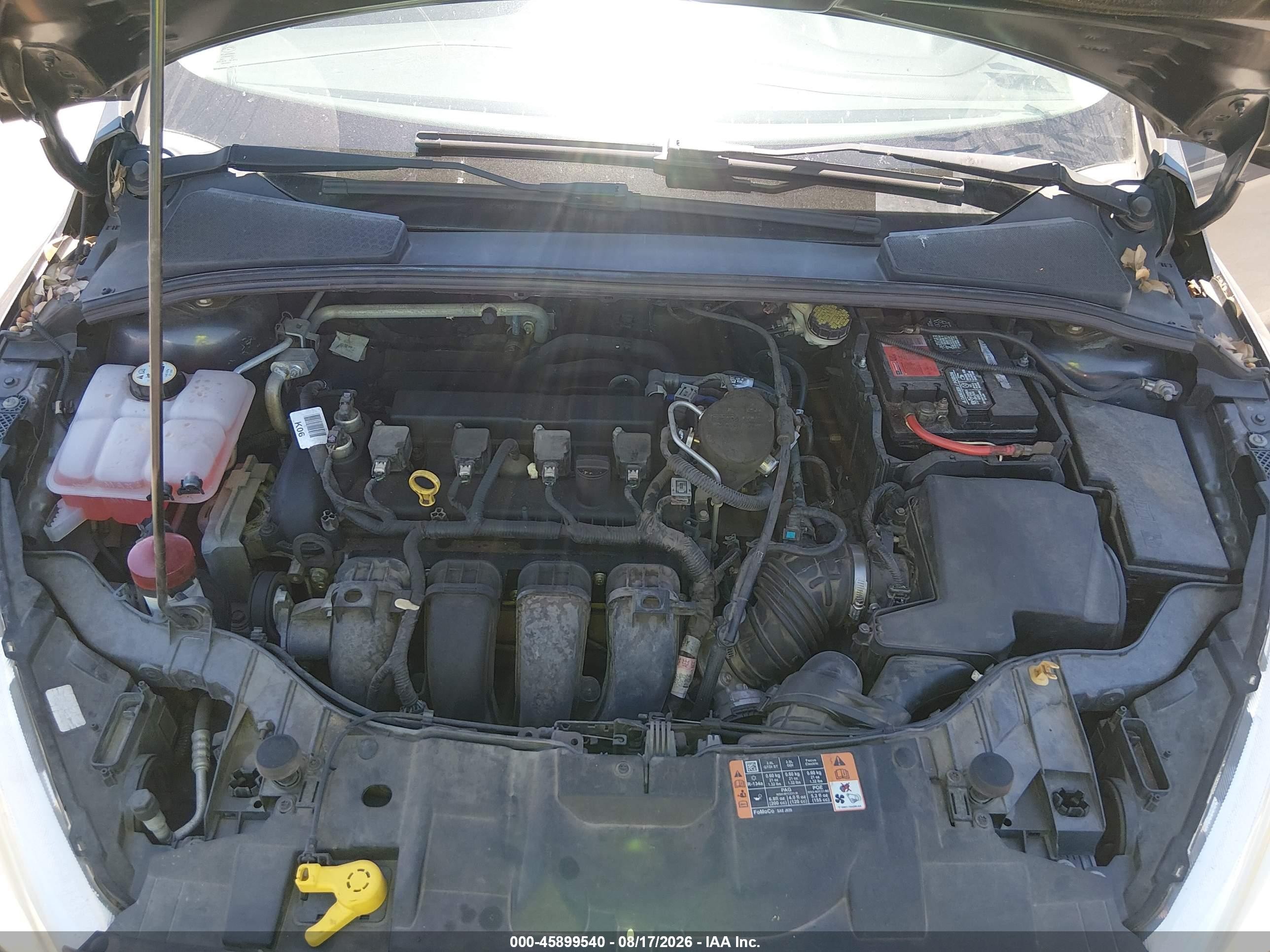 2015 Ford Focus Se Gray vin: 1FADP3F28FL293568