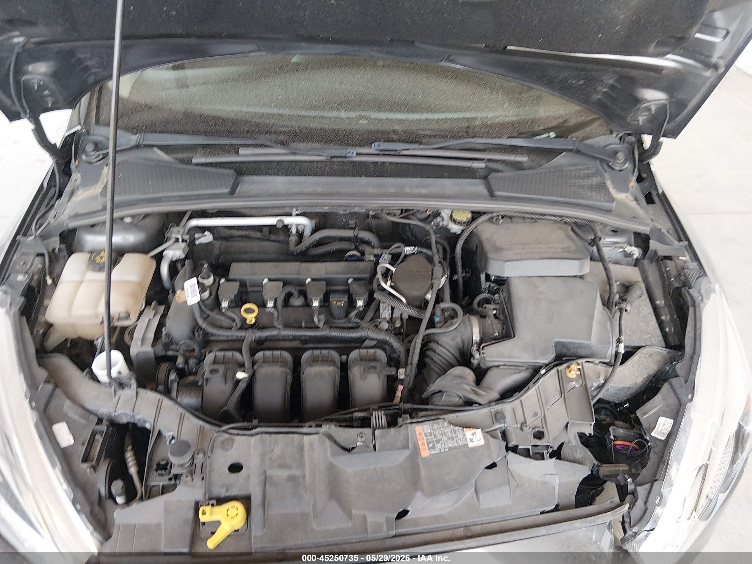 2015 Ford Focus Se Gray vin: 1FADP3F28FL294073