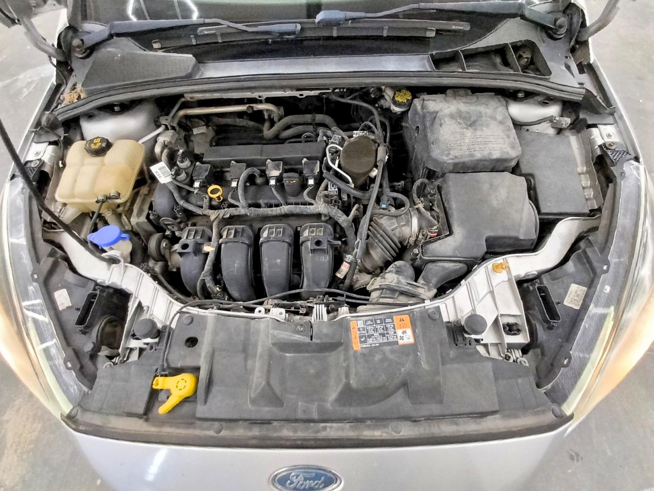 2015 Ford Focus Se Silver vin: 1FADP3F28FL318596