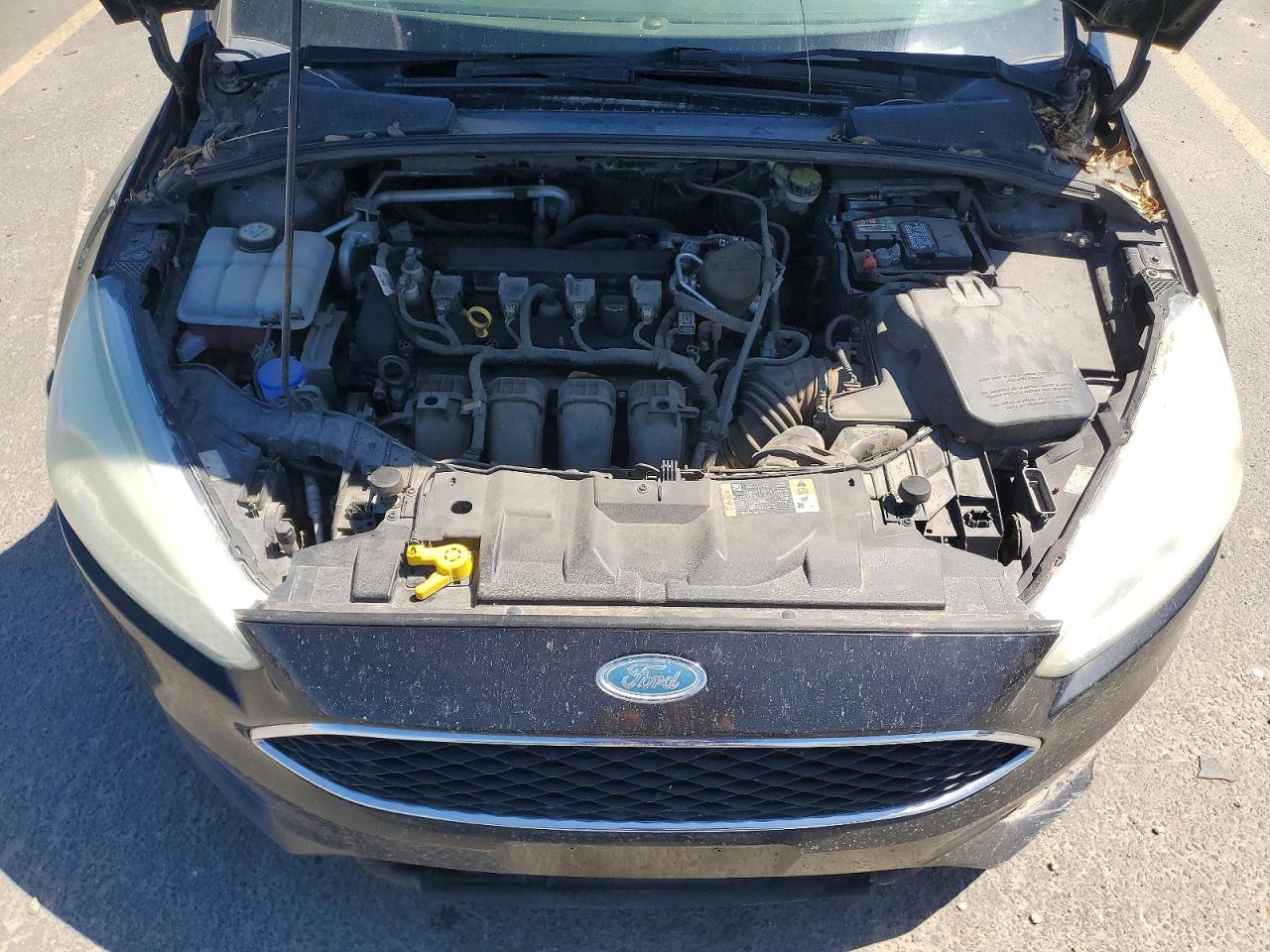 2015 Ford Focus Se Black vin: 1FADP3F28FL330361