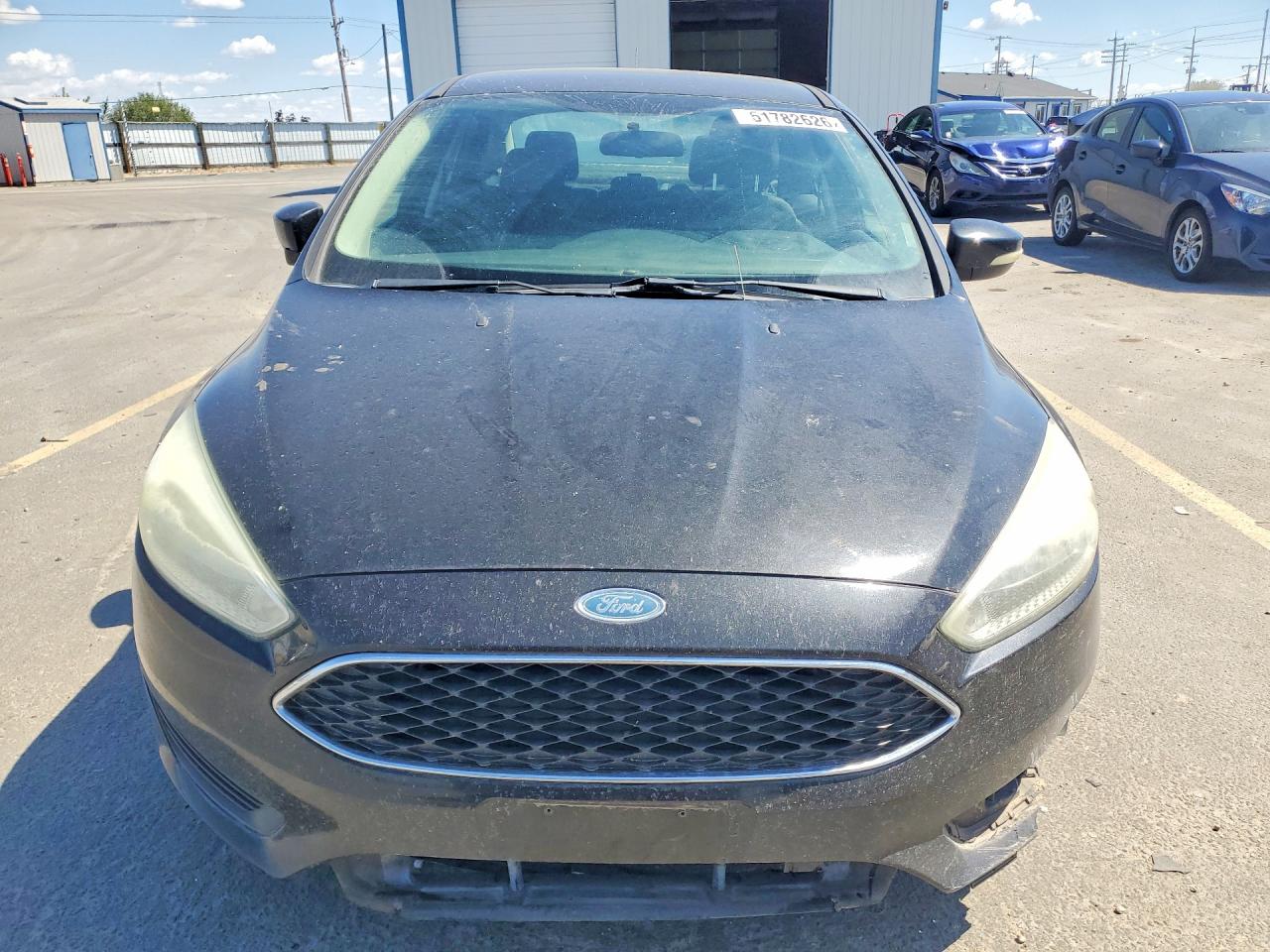 2015 Ford Focus Se Black vin: 1FADP3F28FL330361