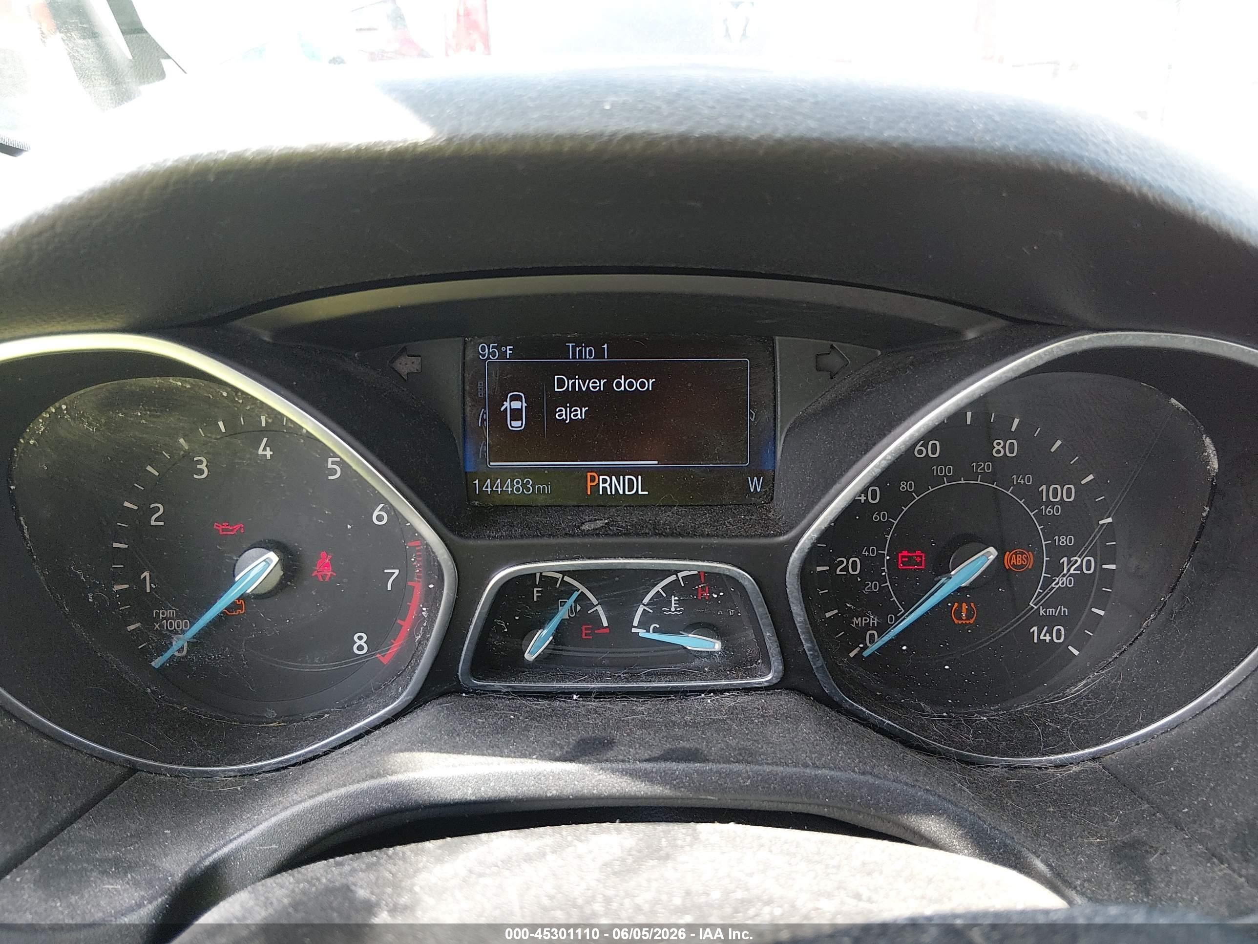2015 Ford Focus Se Gray vin: 1FADP3F28FL336998