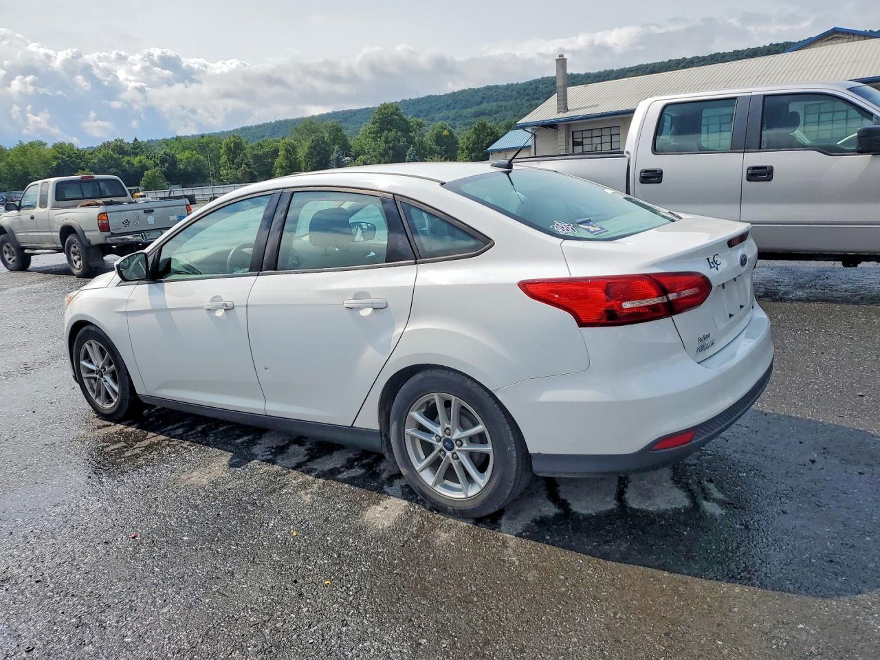 2015 Ford Focus Se Белый vin: 1FADP3F28FL353610