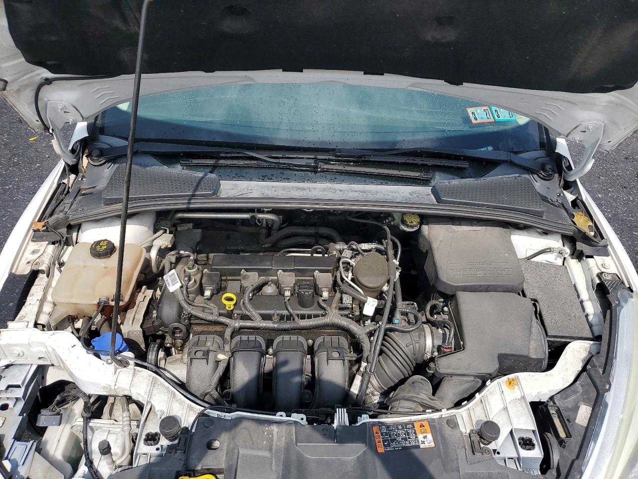 2015 Ford Focus Se Белый vin: 1FADP3F28FL353610