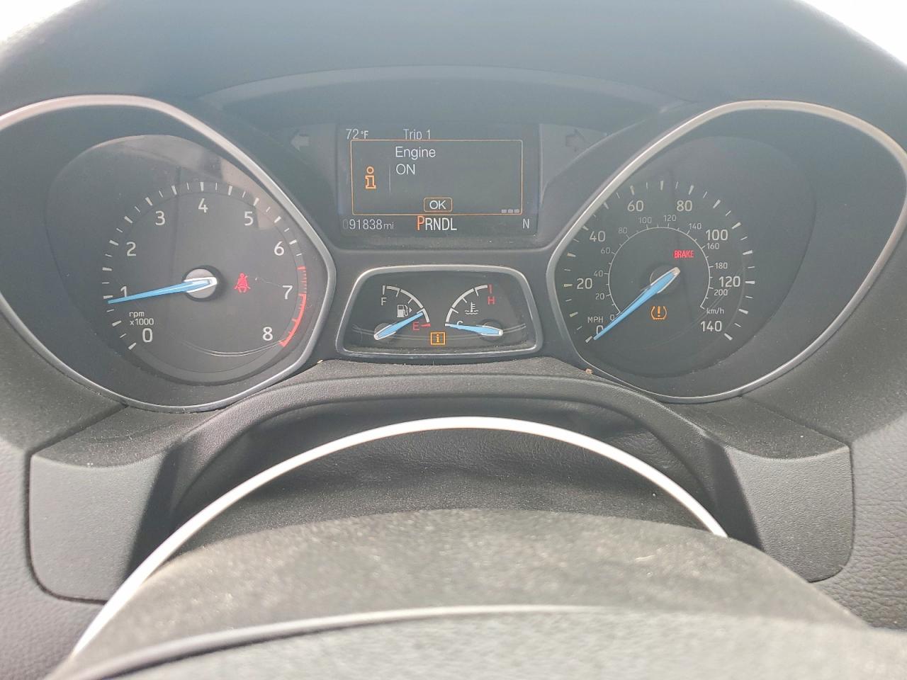 2015 Ford Focus Se Белый vin: 1FADP3F28FL353610
