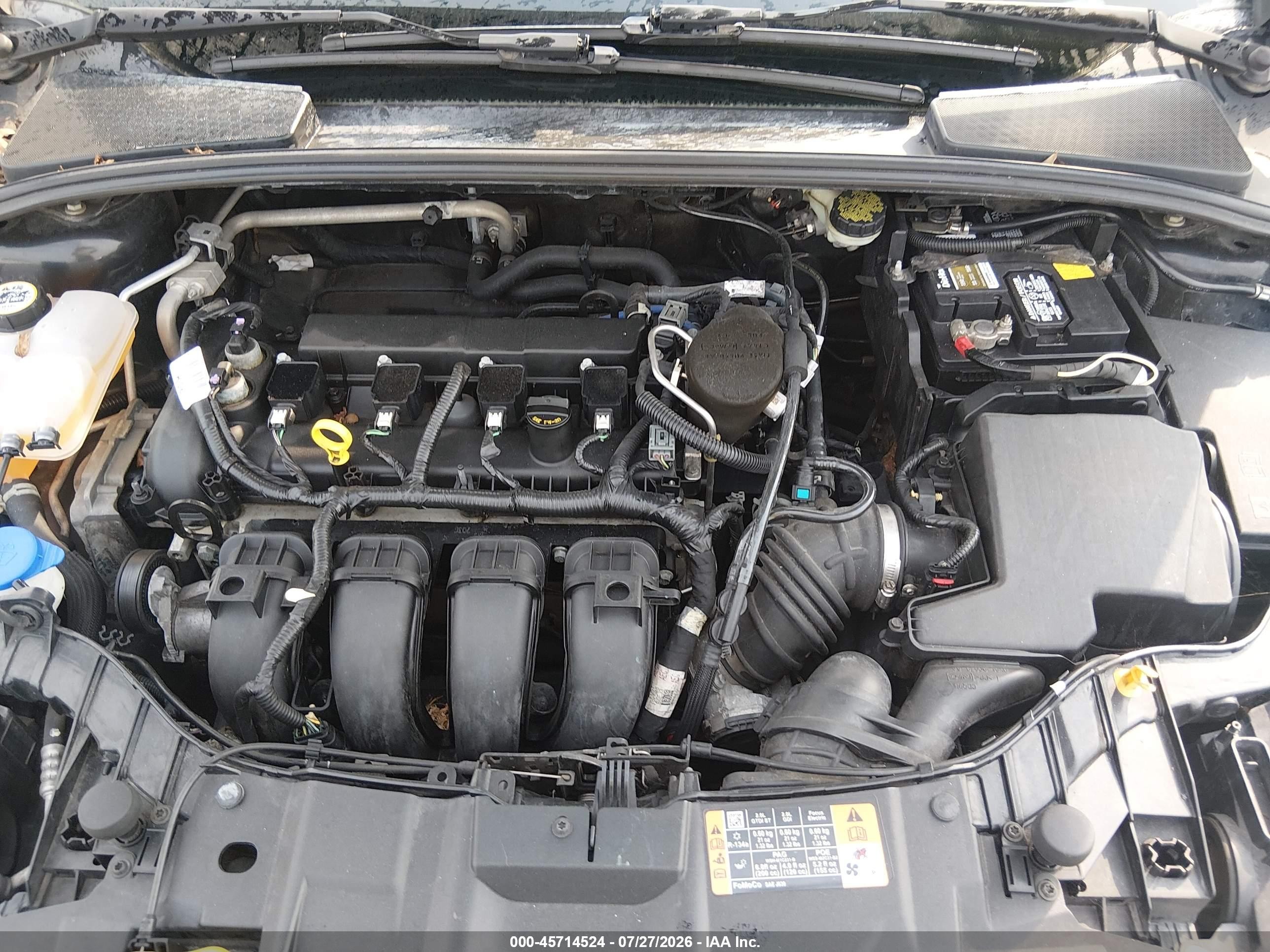 2015 Ford Focus Se Black vin: 1FADP3F28FL365949
