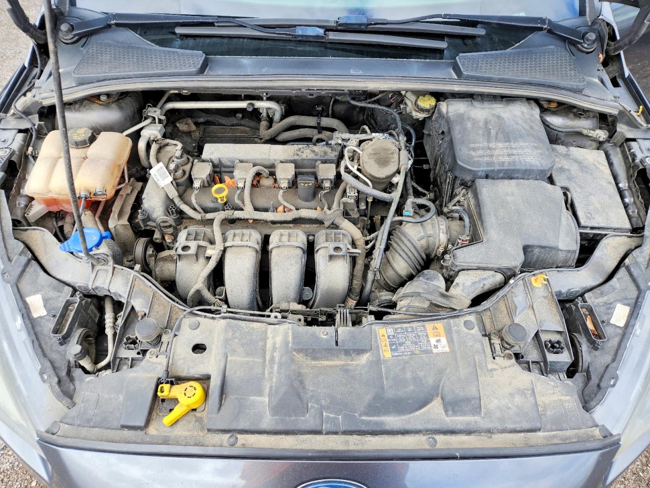 2015 Ford Focus Se Серый vin: 1FADP3F28FL377311