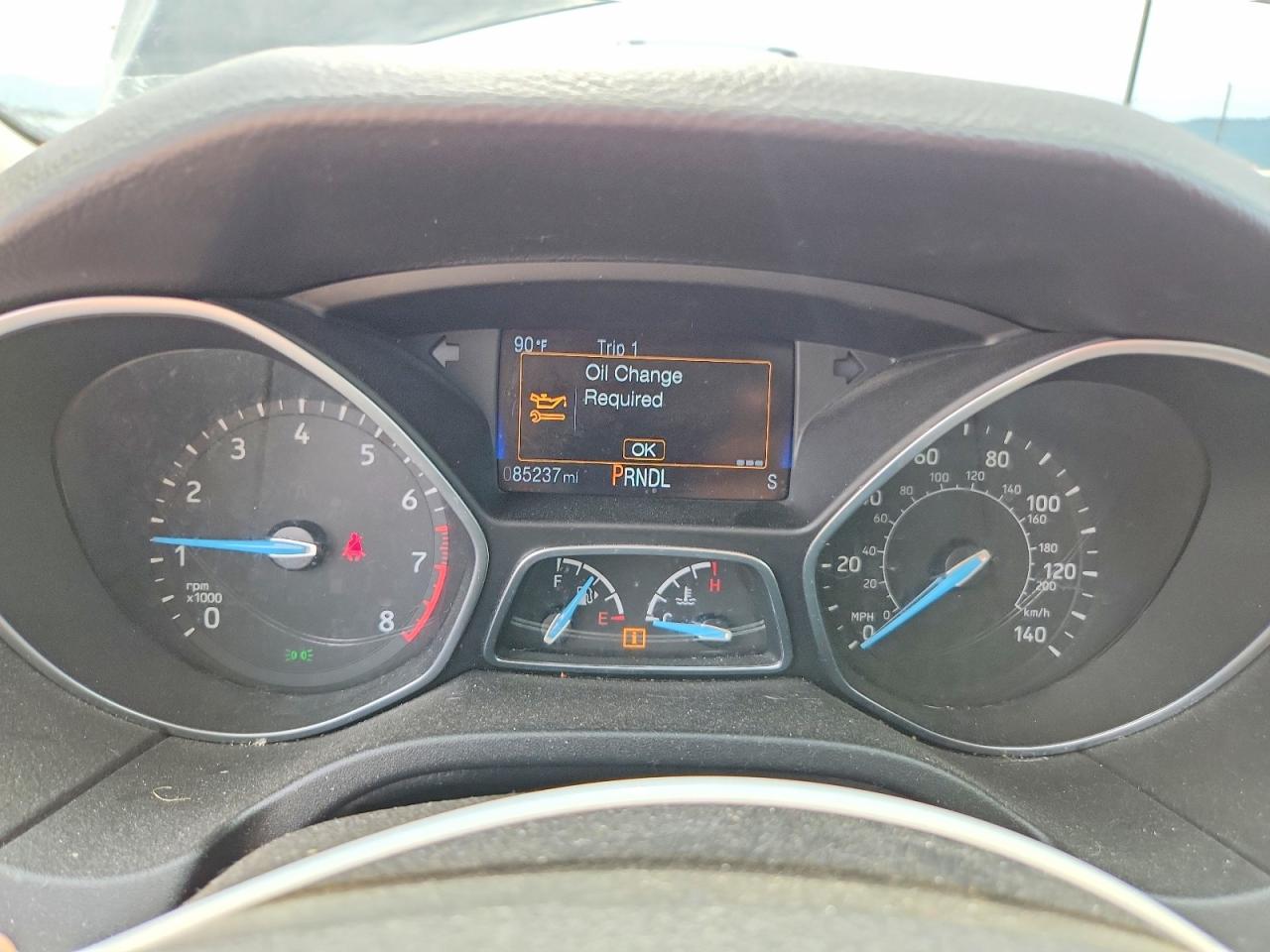 2017 Ford Focus Se Black vin: 1FADP3F28HL300635