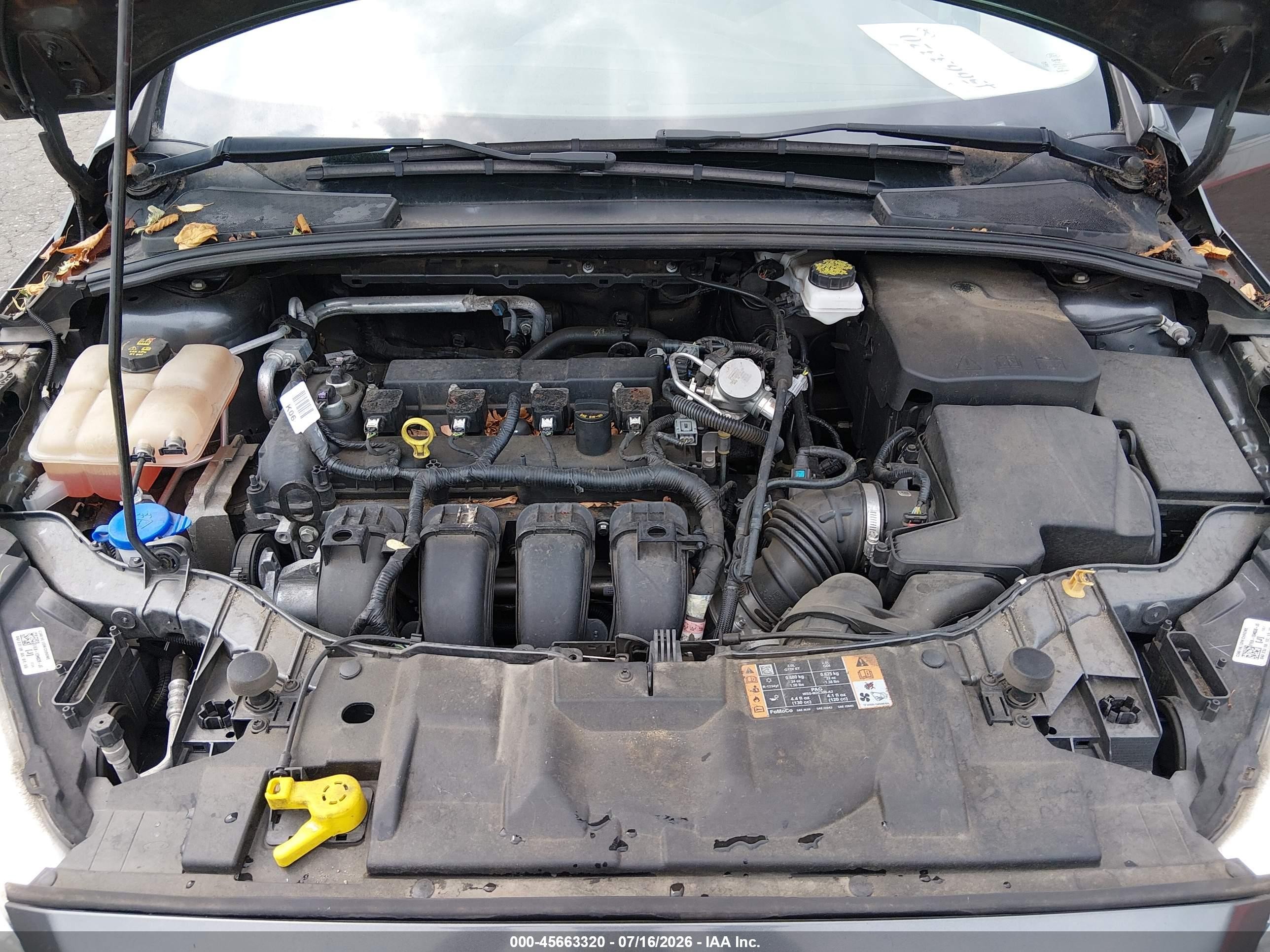 2018 Ford Focus Se Серый vin: 1FADP3F28JL327436