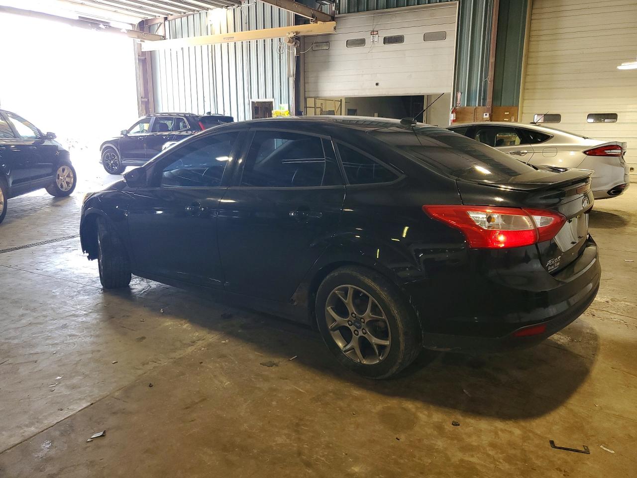2013 Ford Focus Se Black vin: 1FADP3F29DL122051