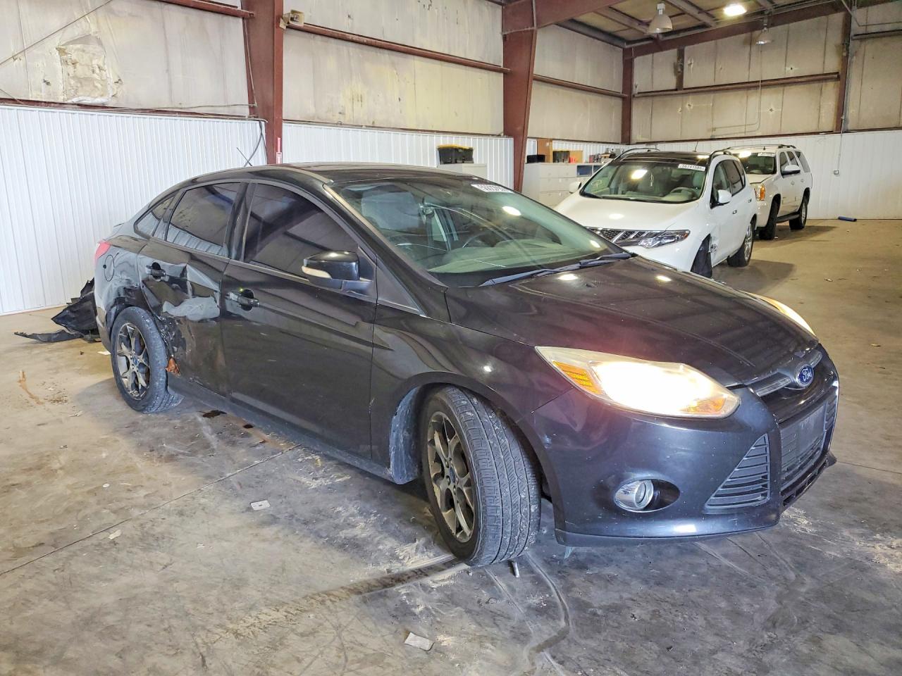 2013 Ford Focus Se Black vin: 1FADP3F29DL122051
