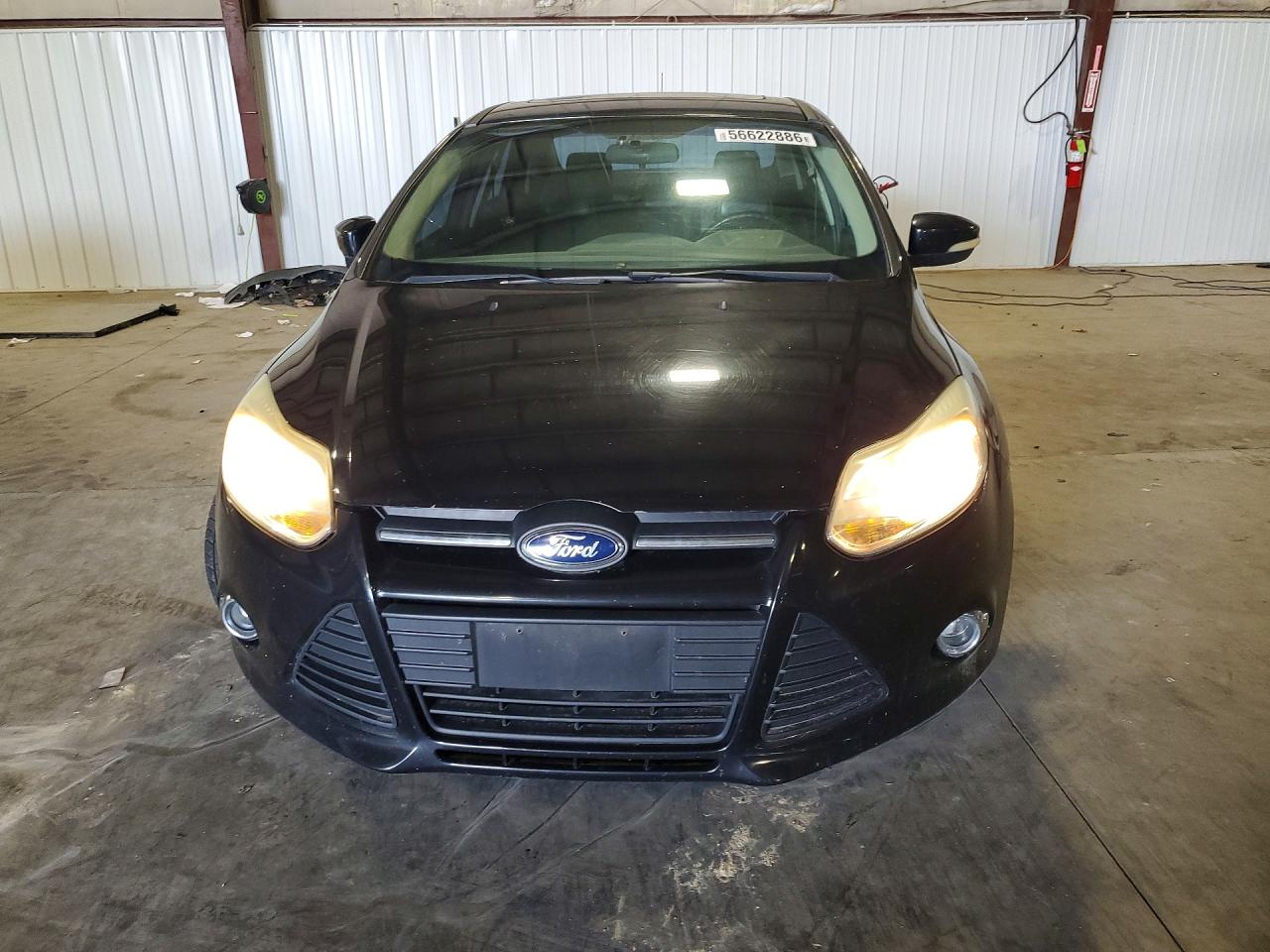 2013 Ford Focus Se Black vin: 1FADP3F29DL122051