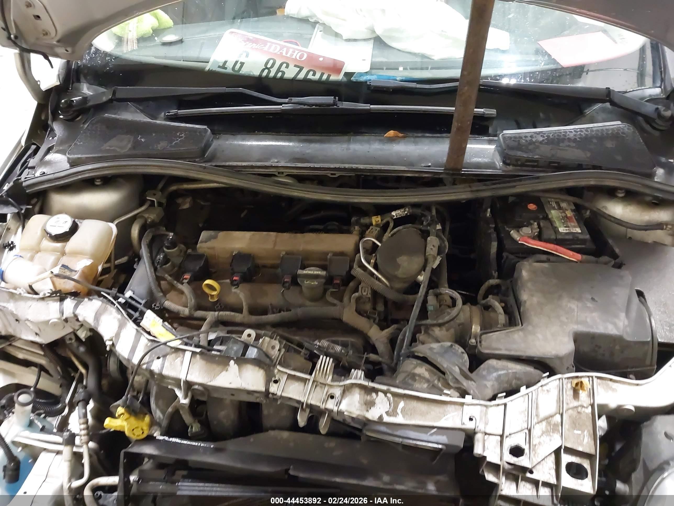 2013 Ford Focus Se Gray vin: 1FADP3F29DL124463