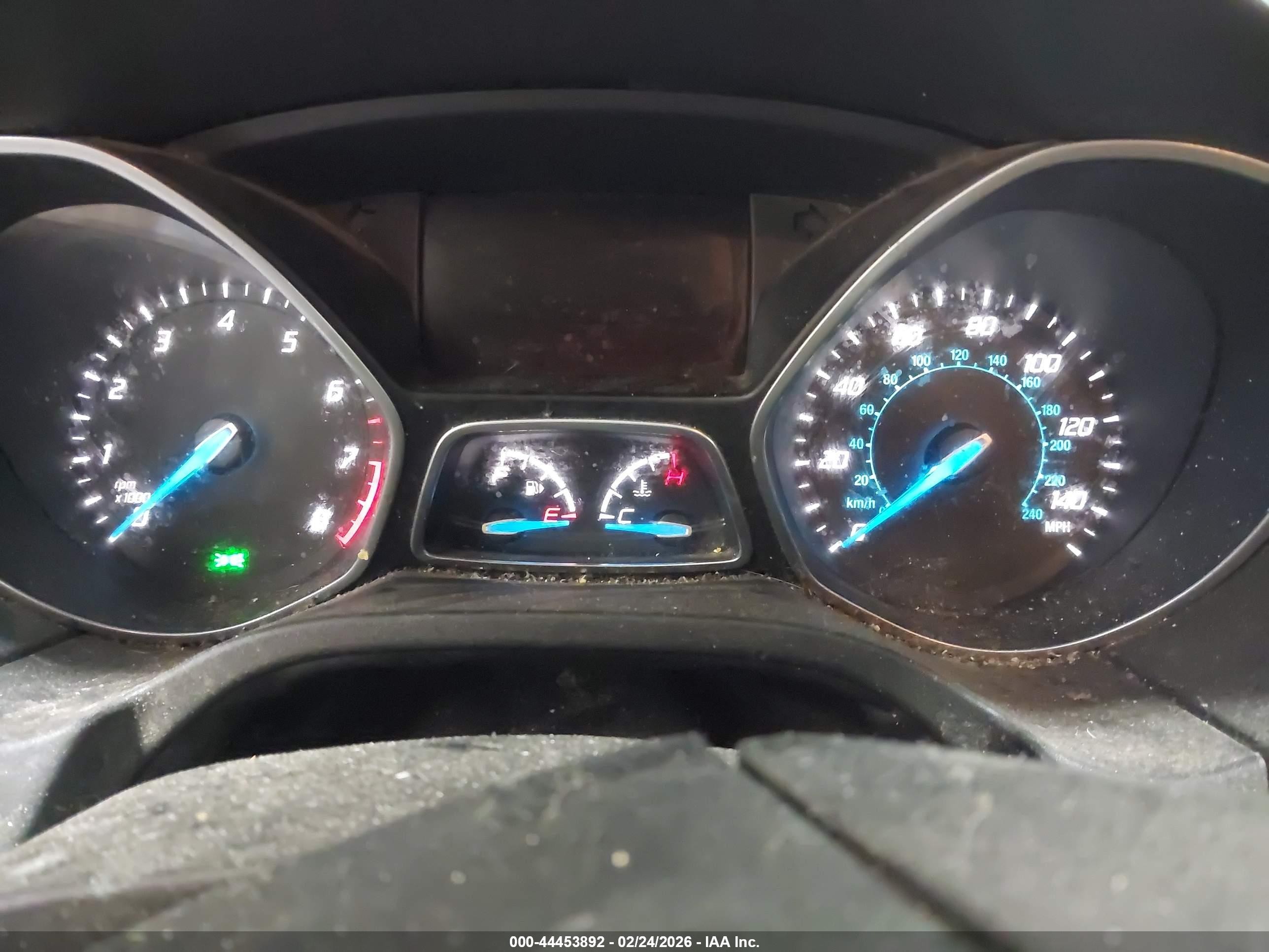2013 Ford Focus Se Gray vin: 1FADP3F29DL124463