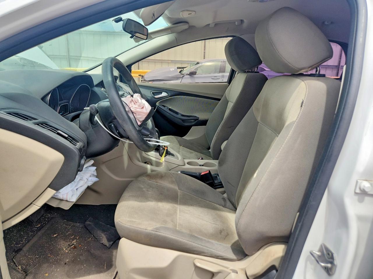 2013 Ford Focus Se White vin: 1FADP3F29DL157995