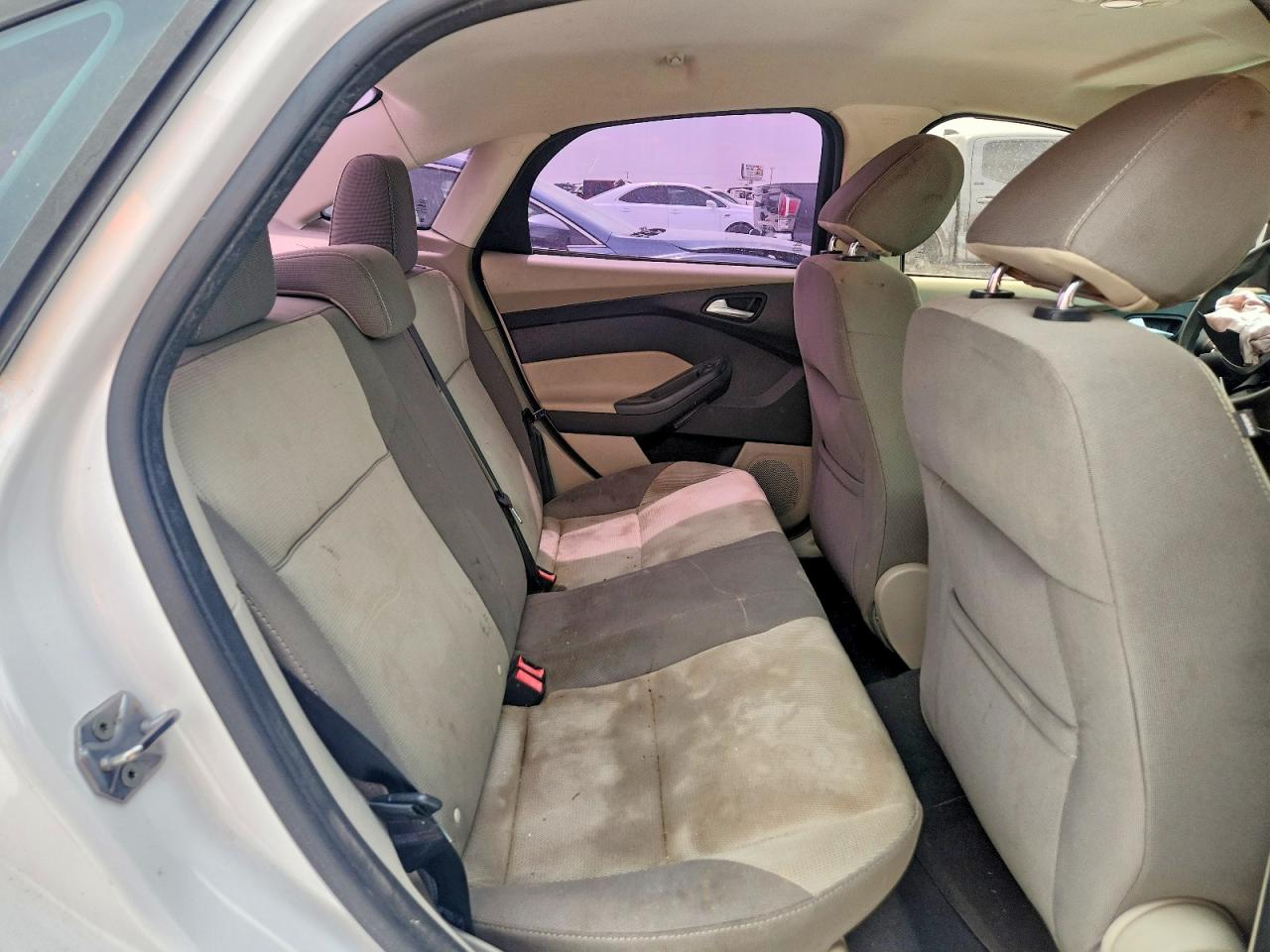 2013 Ford Focus Se White vin: 1FADP3F29DL157995