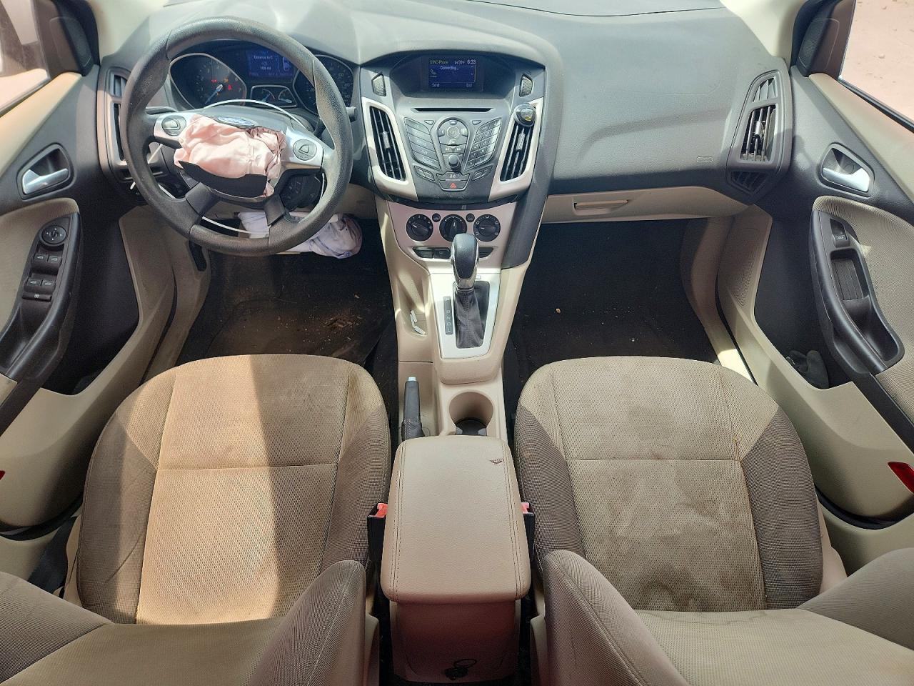 2013 Ford Focus Se White vin: 1FADP3F29DL157995