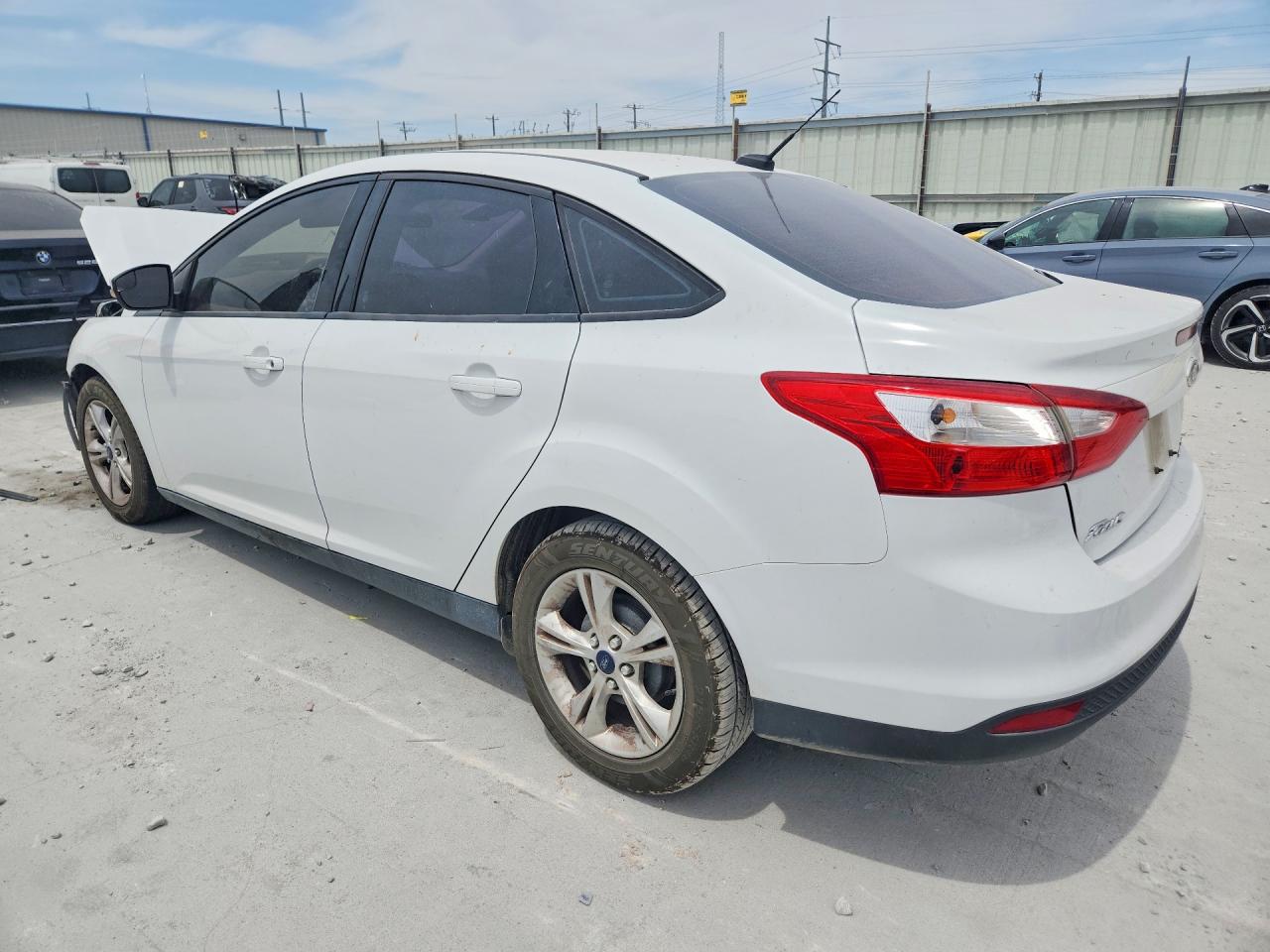 2013 Ford Focus Se White vin: 1FADP3F29DL157995