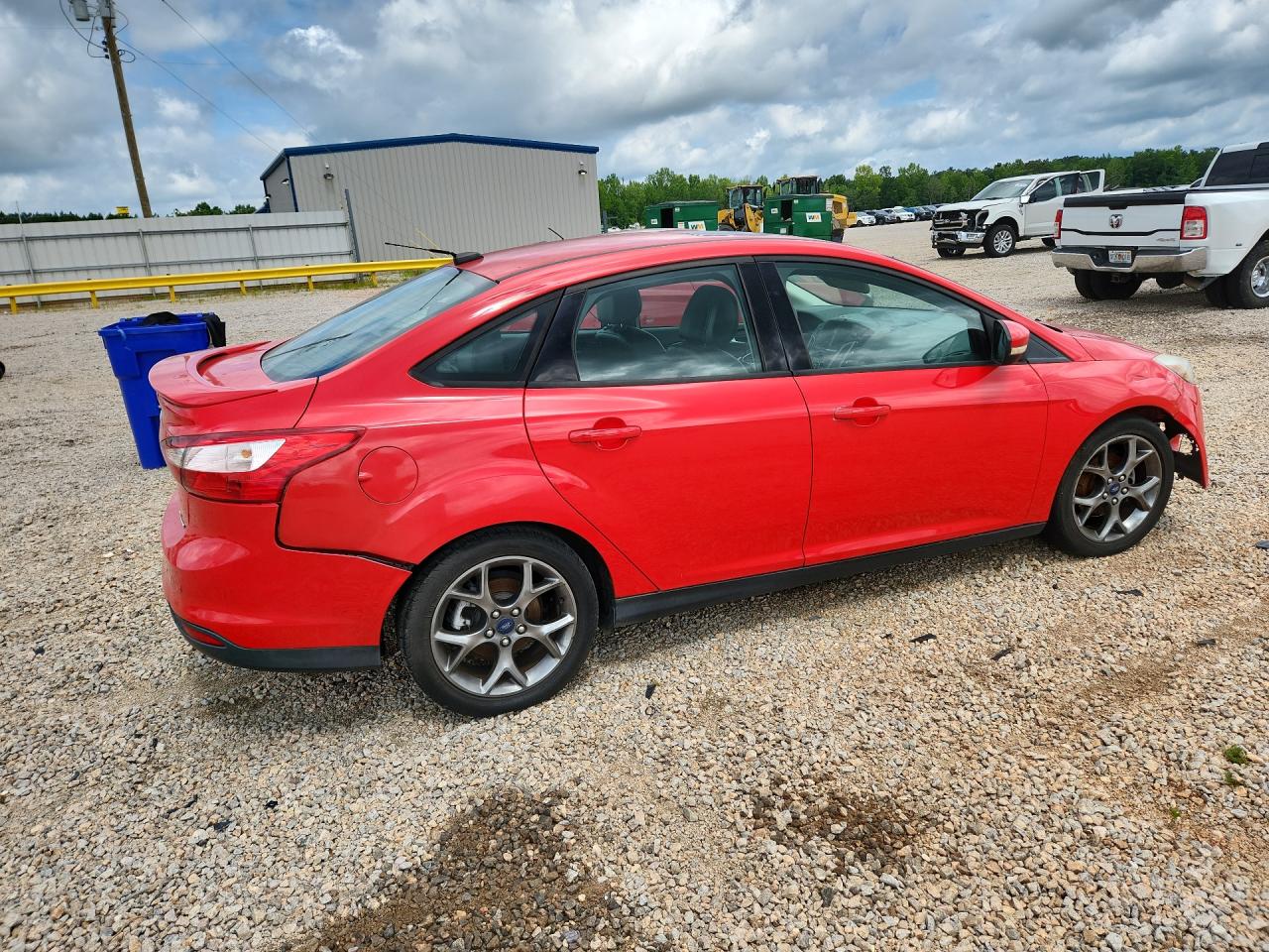 2013 Ford Focus Se Red vin: 1FADP3F29DL161285