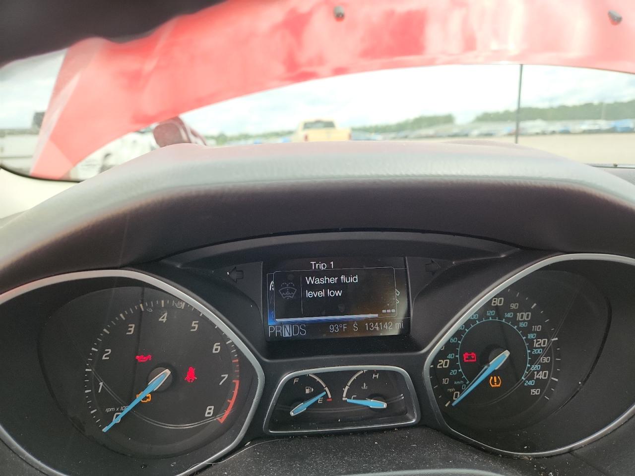 2013 Ford Focus Se Red vin: 1FADP3F29DL161285