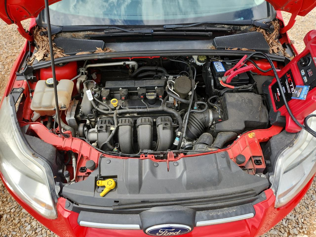 2013 Ford Focus Se Red vin: 1FADP3F29DL161285