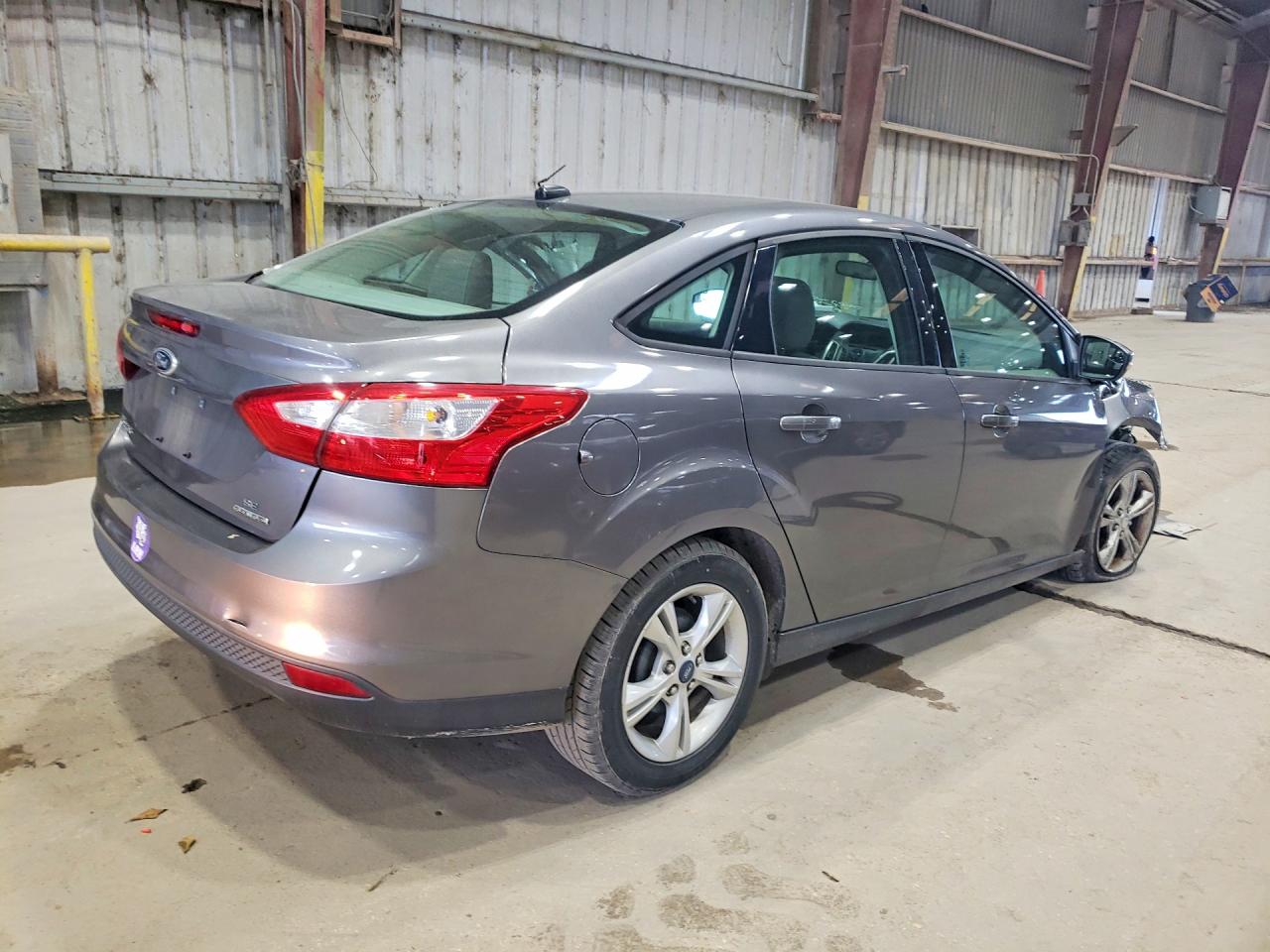 2013 Ford Focus Se Gray vin: 1FADP3F29DL161500