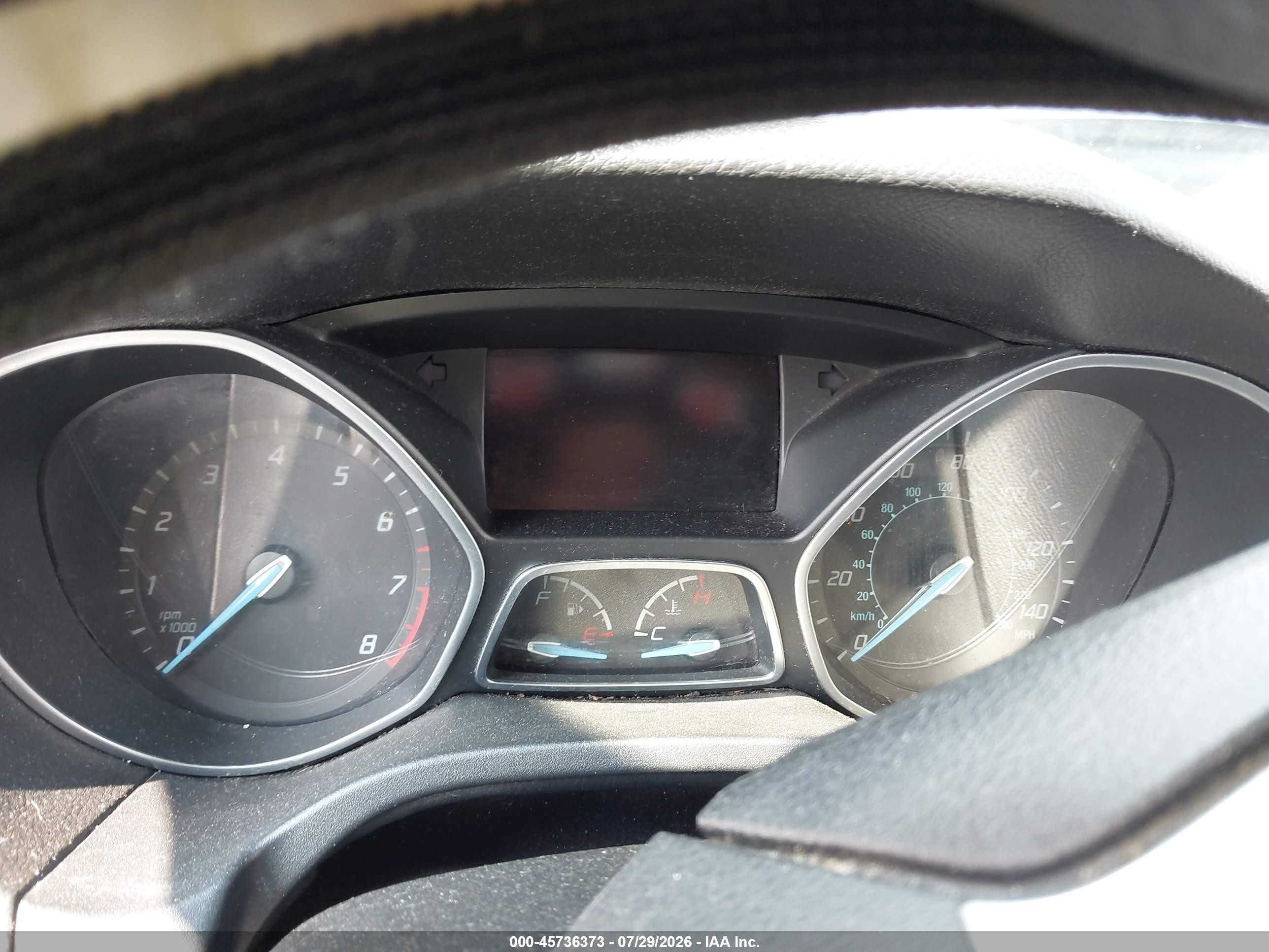 2013 Ford Focus Se Gray vin: 1FADP3F29DL186378
