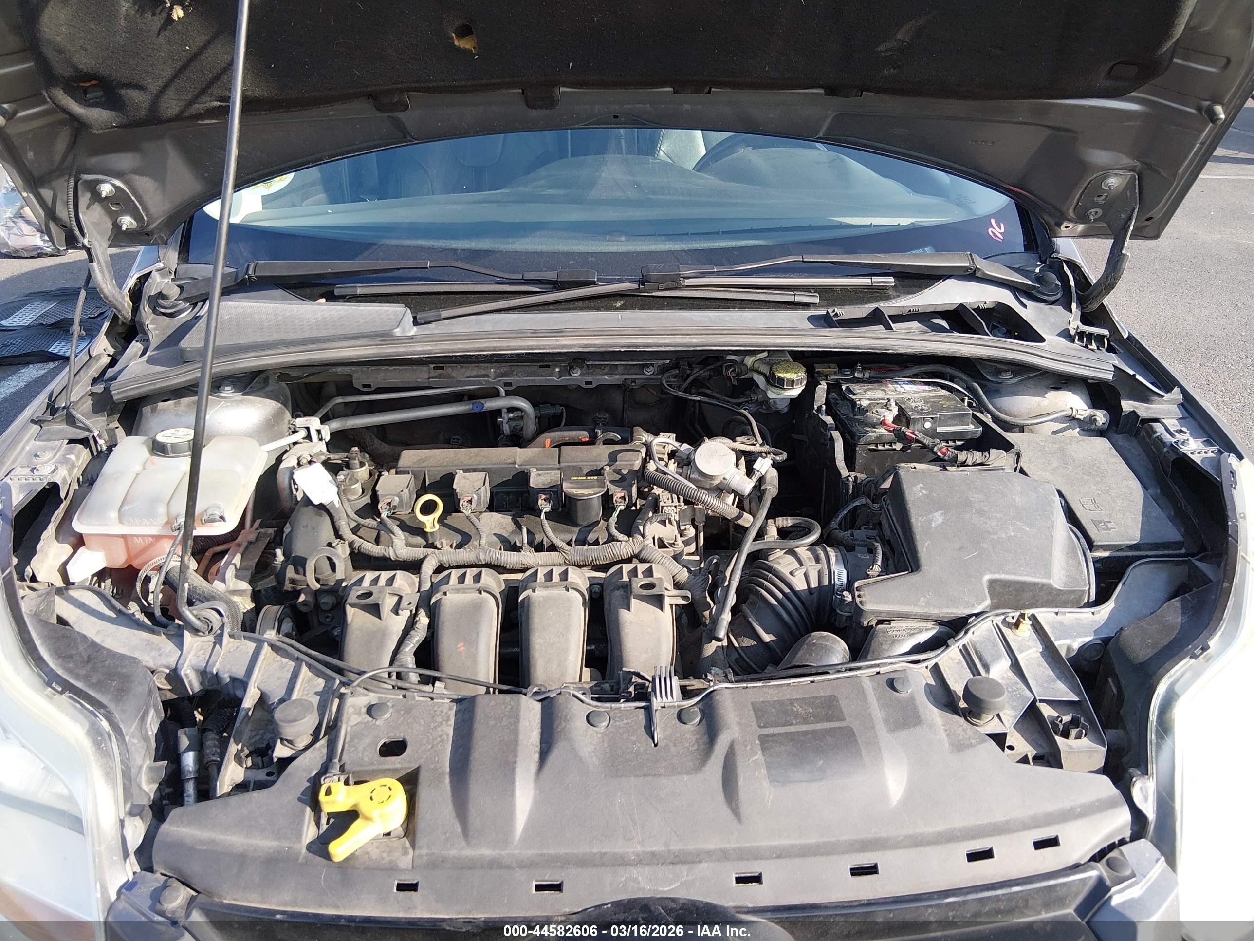 2013 Ford Focus Se Gray vin: 1FADP3F29DL201512