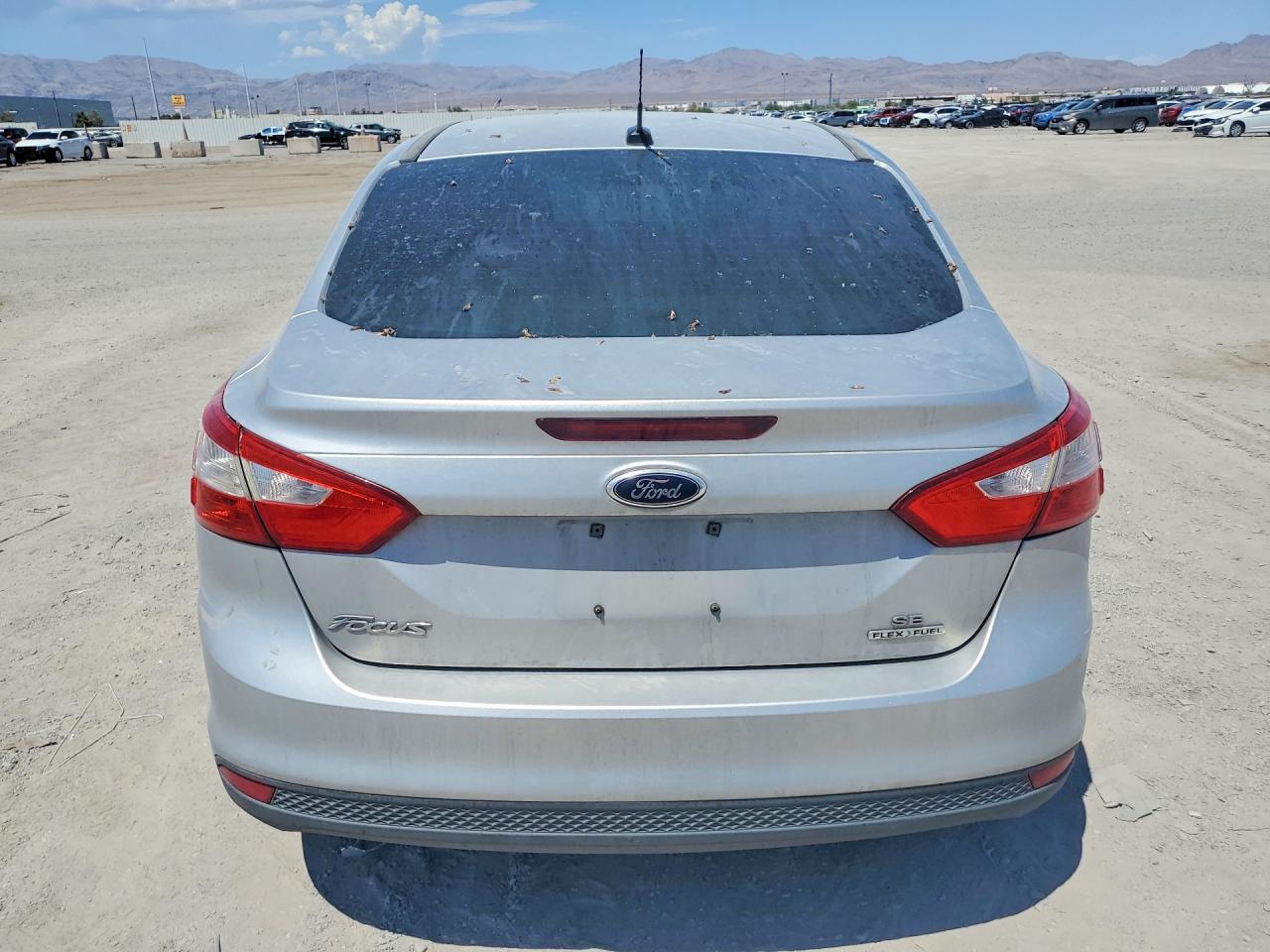 2013 Ford Focus Se Silver vin: 1FADP3F29DL204796