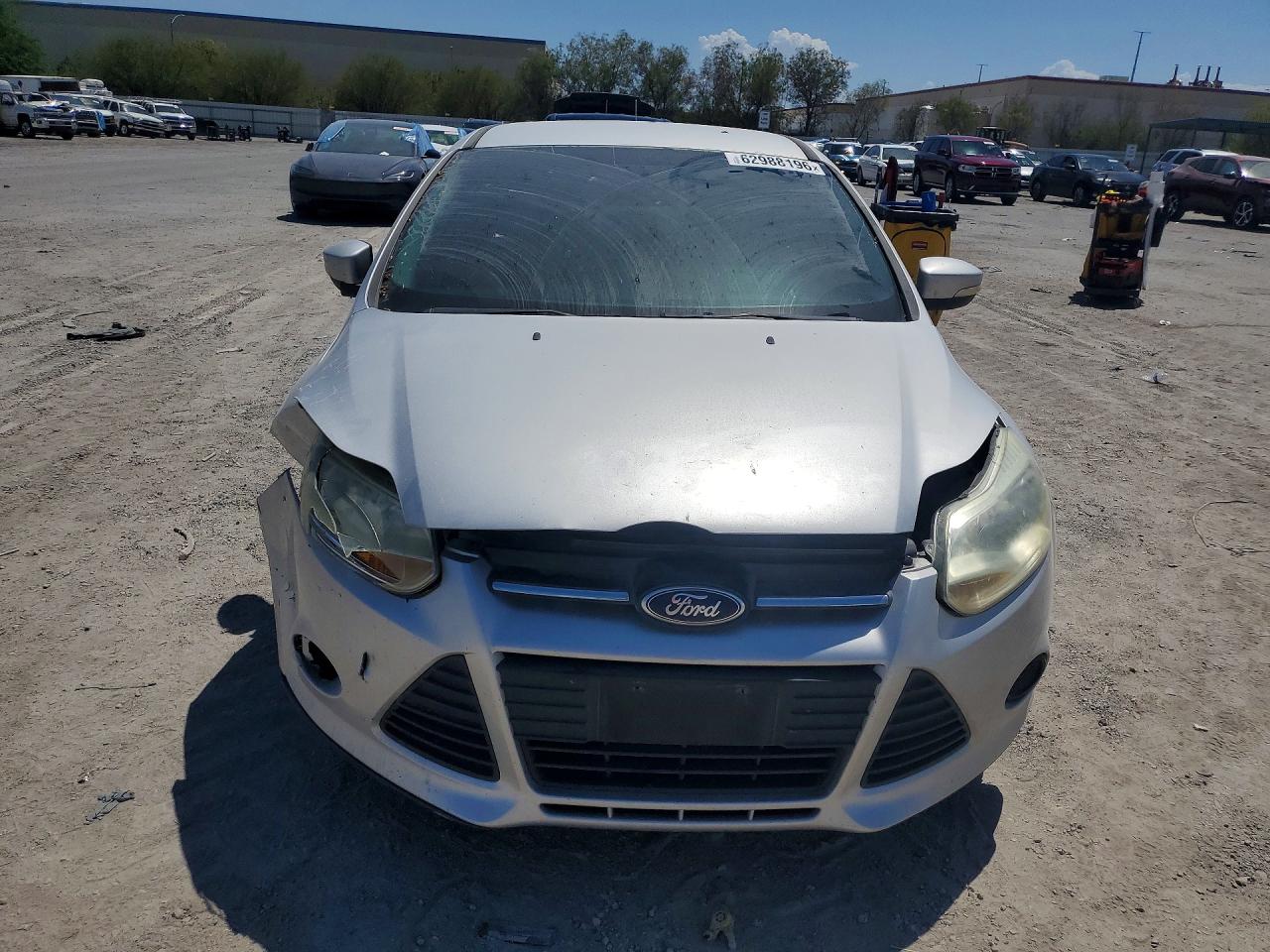 2013 Ford Focus Se Silver vin: 1FADP3F29DL204796