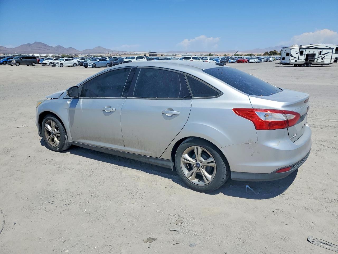 2013 Ford Focus Se Silver vin: 1FADP3F29DL204796