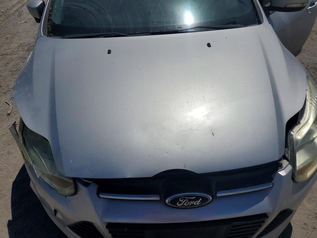2013 Ford Focus Se Silver vin: 1FADP3F29DL204796