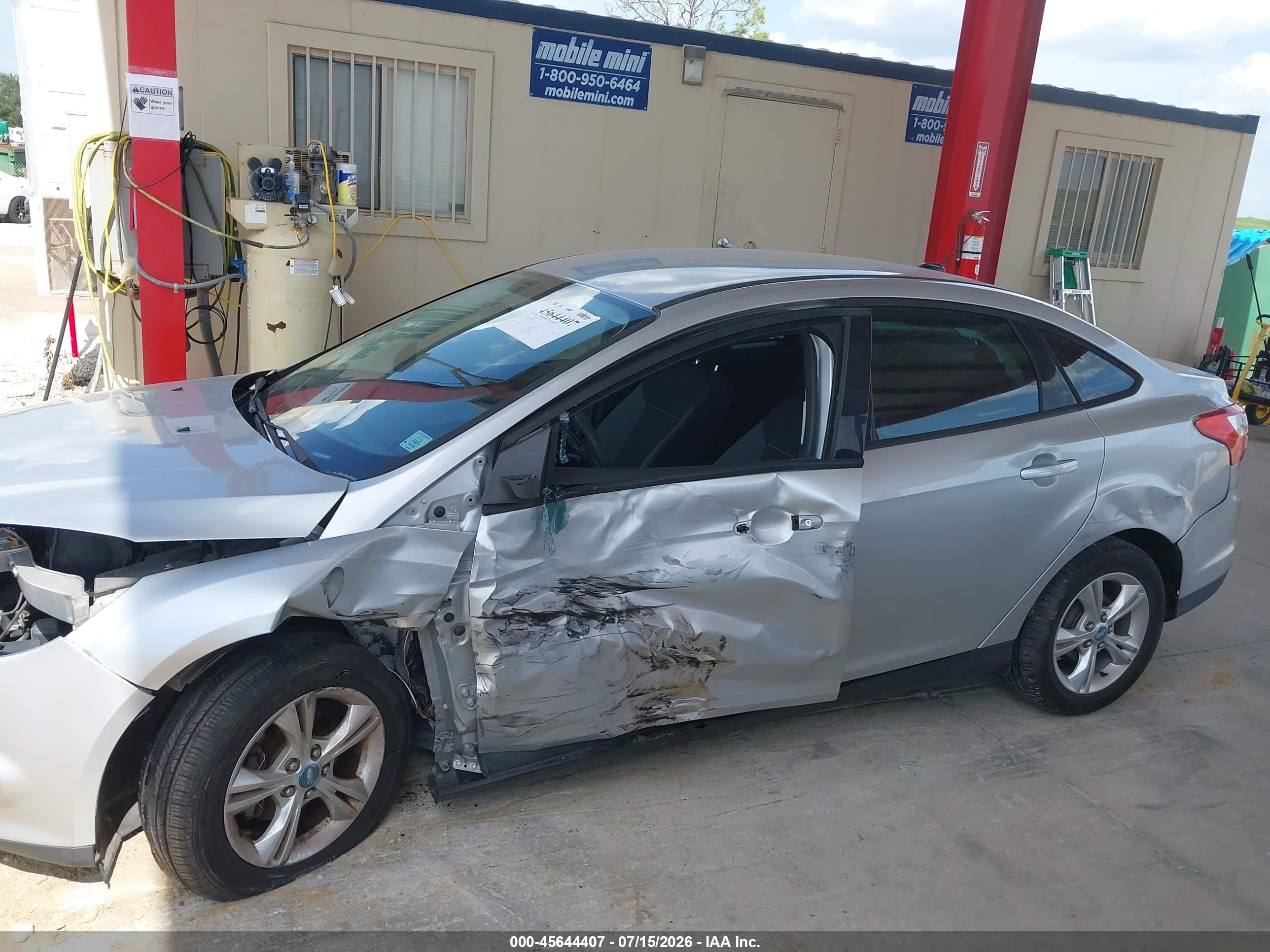 2013 Ford Focus Se Silver vin: 1FADP3F29DL207875